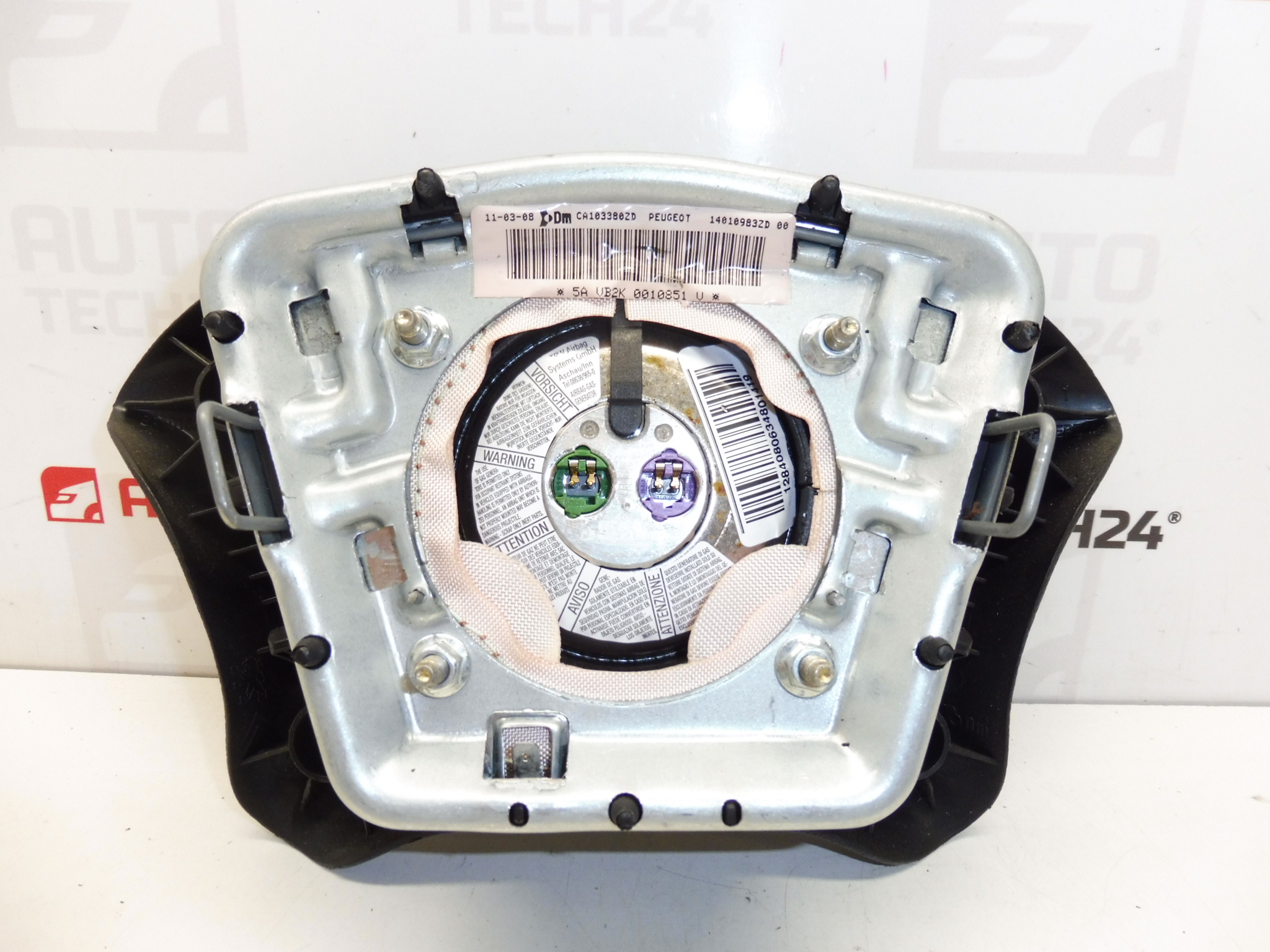 Peugeot 807 volante airbag 14010983ZD 4112LN
