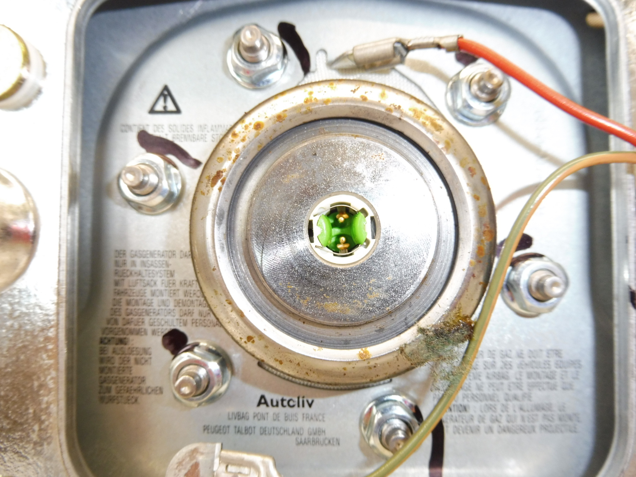 Airbag dianteiro esquerdo Peugeot 607 96294407ZR 4112CV