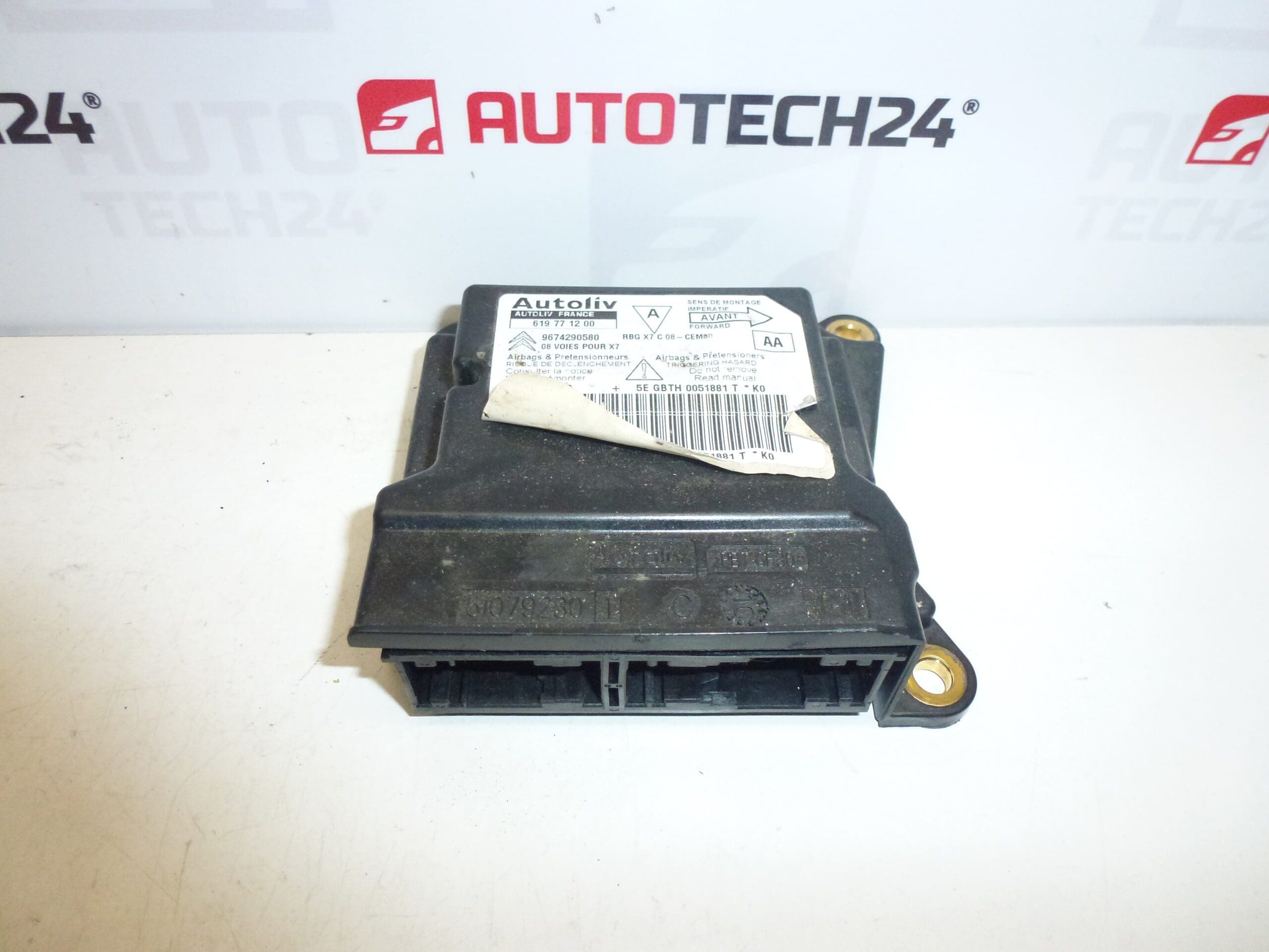 Unidade de airbag Citroën C5 X7 9674290508