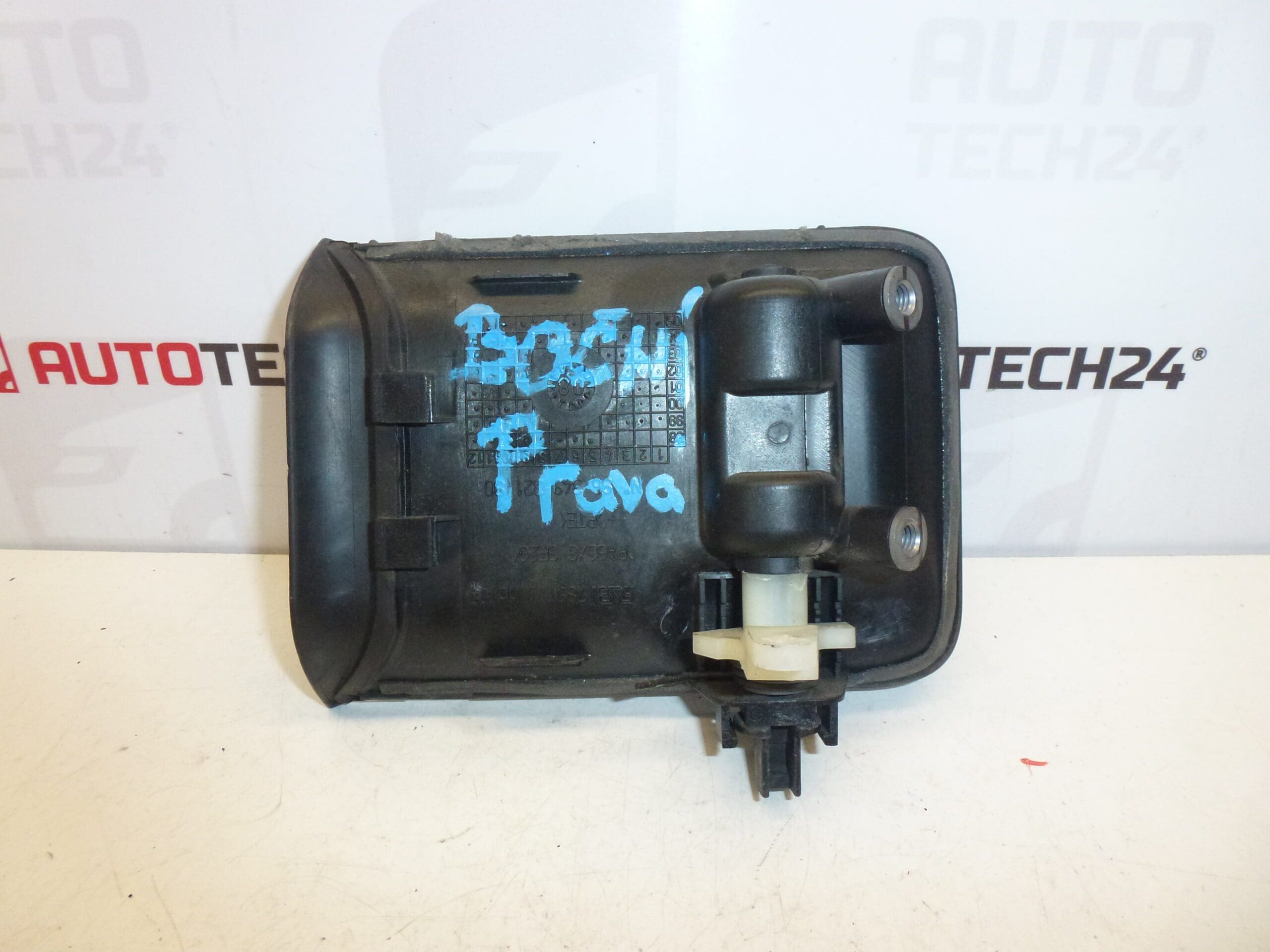 Puxador externo da porta traseira direita Citroën Peugeot 9634932180 9101CF