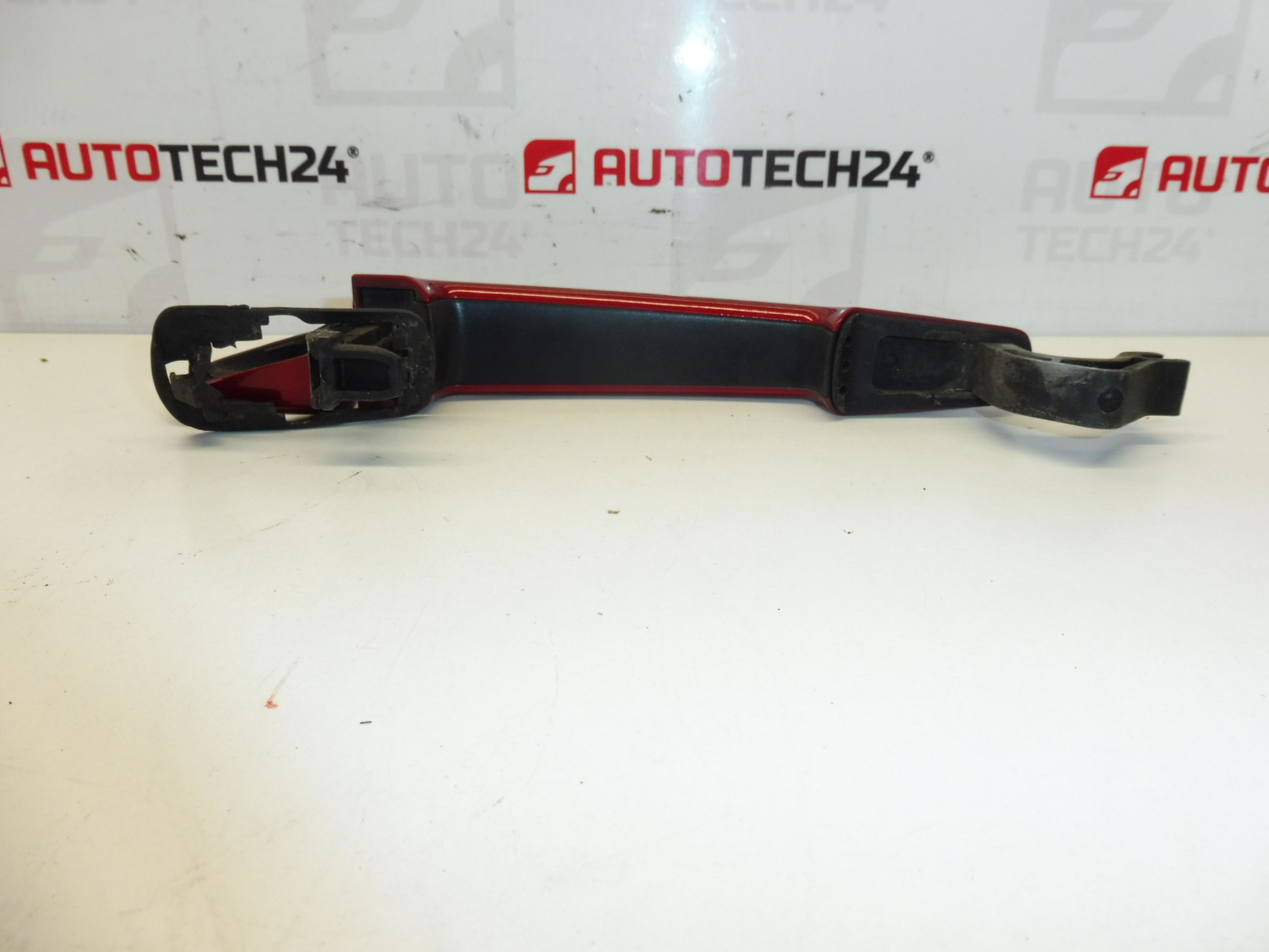 Puxador da porta Citroën Peugeot vermelho LKRD 9101GF