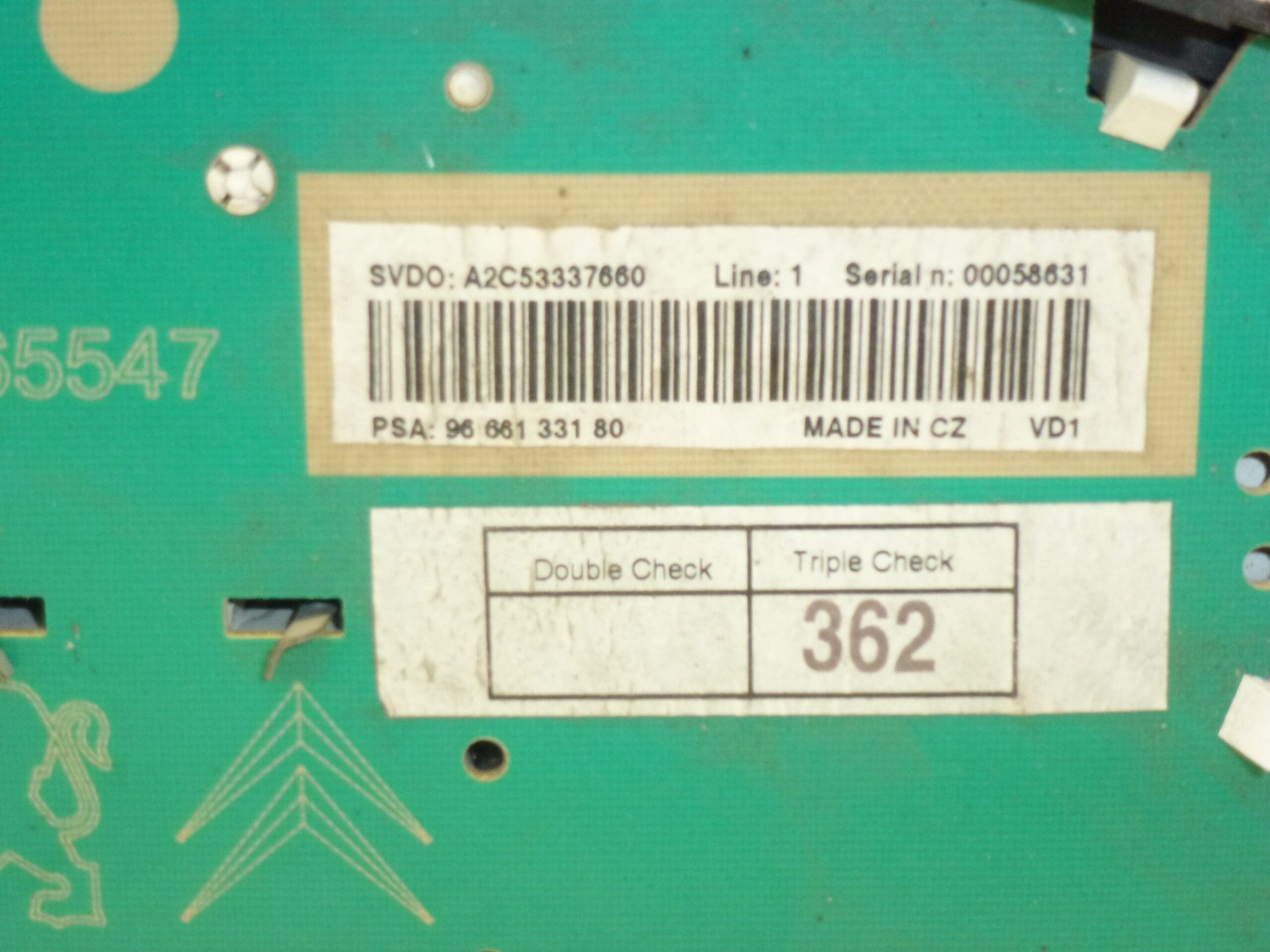 Velocímetro Peugeot 207 9666133180 6103EC