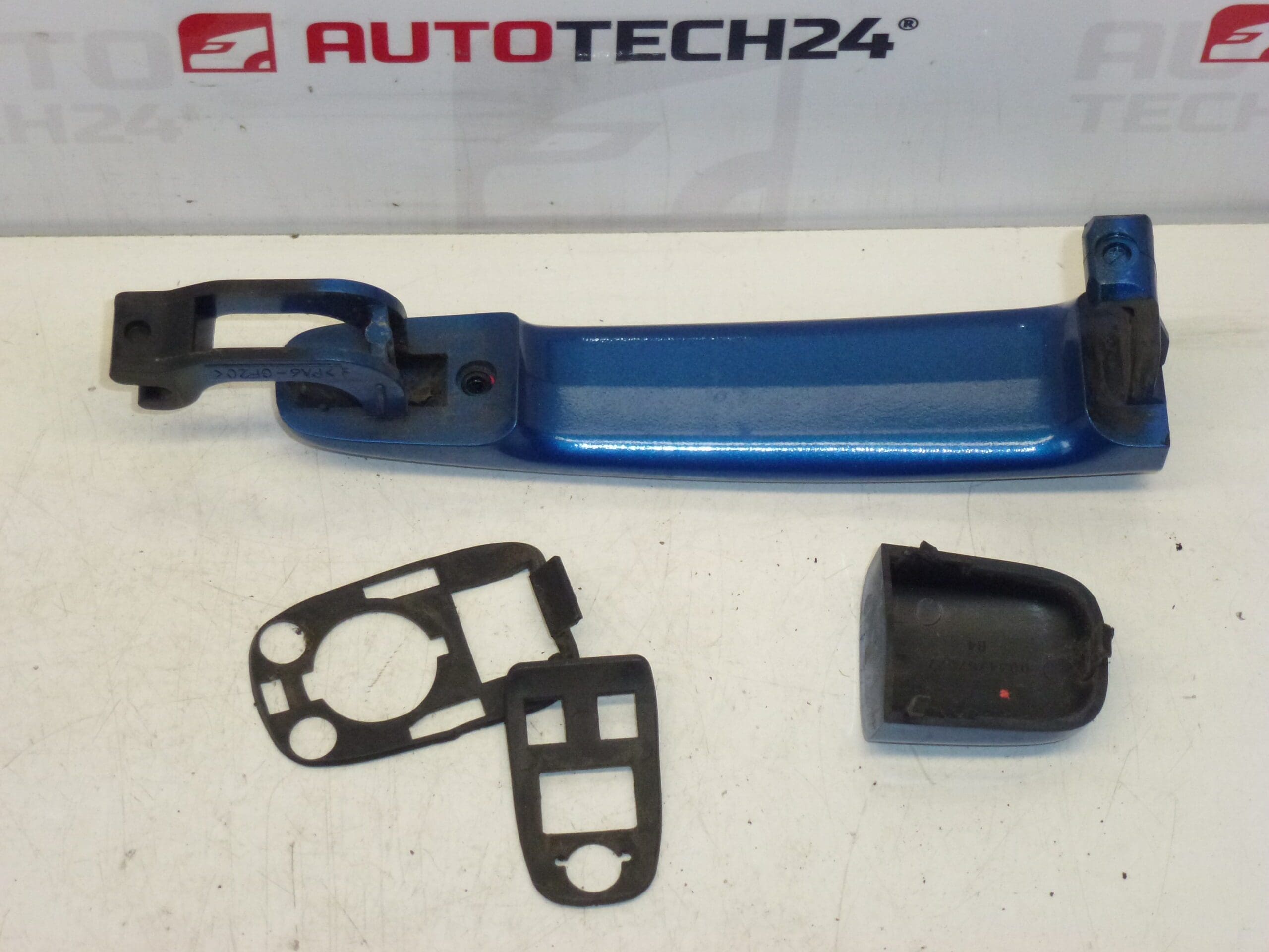 Maçaneta da porta Citroën Peugeot azul KMFD 9101W8