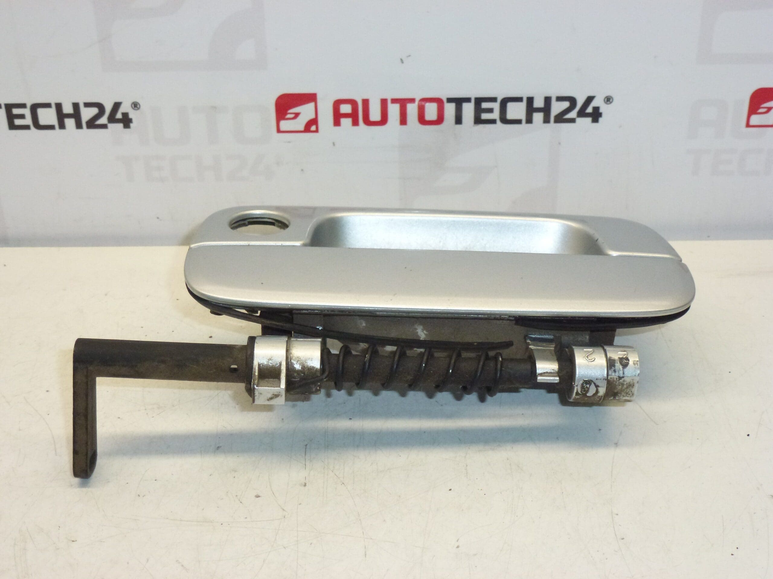 Alça da tampa Citroën Berlingo prata 9621858877 872072 EZRC