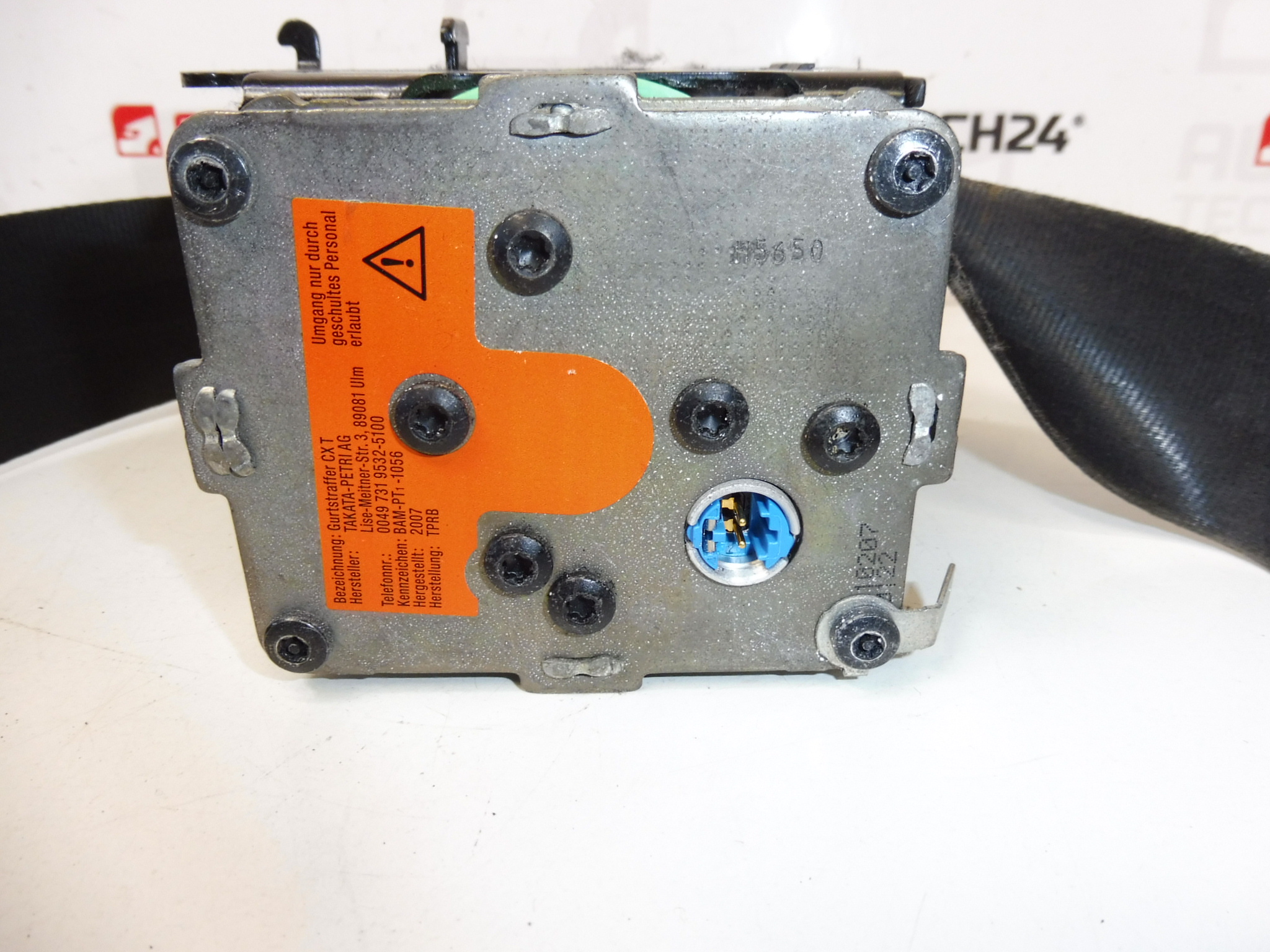 Cinto de segurança esquerdo Citroën C4 Picasso 9654964477 8974XJ