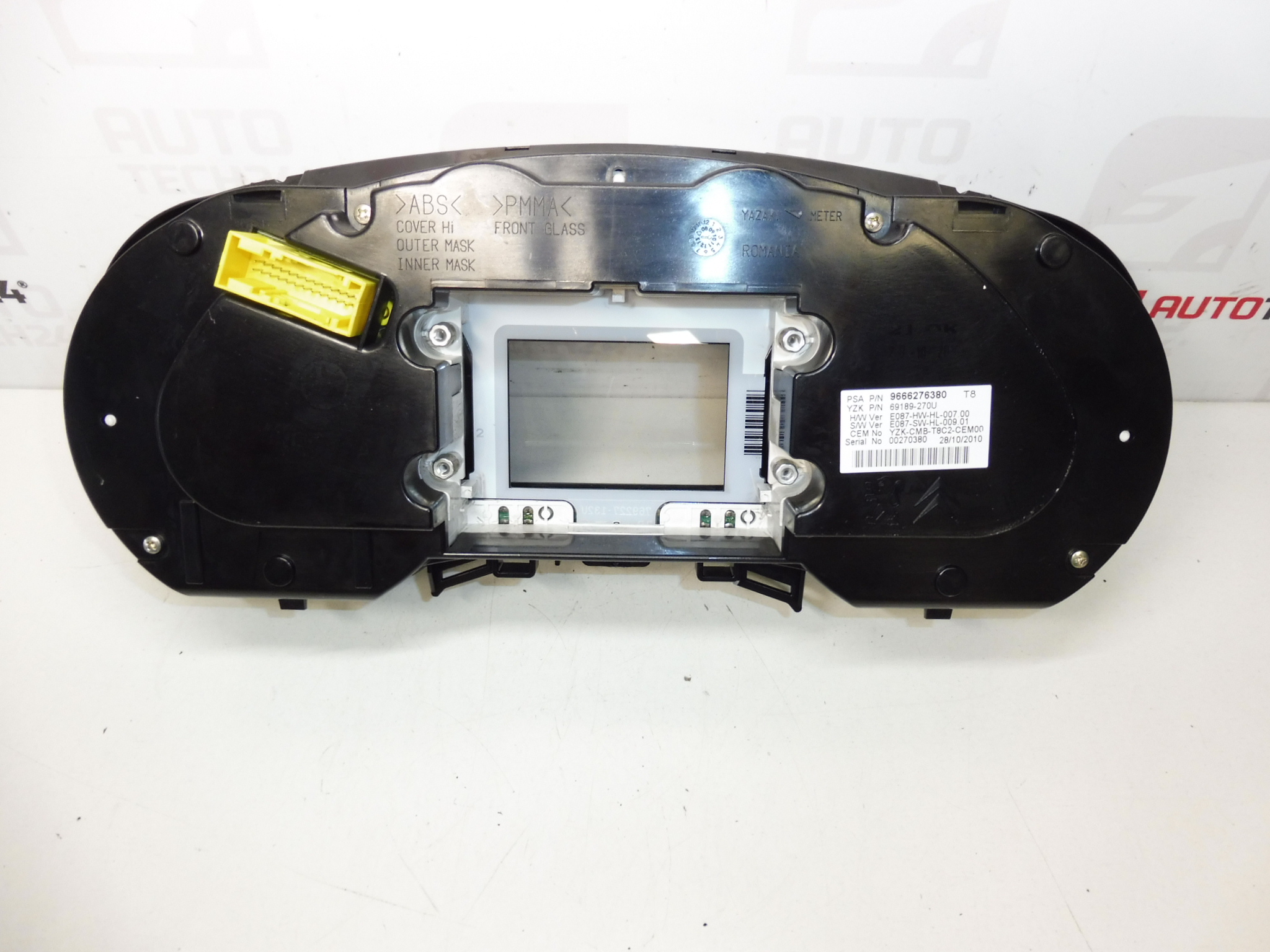 Velocímetro 201000km Peugeot 3008 5008 9666276380 9805170680 6103Y4