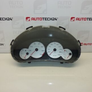 Alarmes do velocímetro Peugeot 206 quilometragem 136000 km 9648836680 6104VA