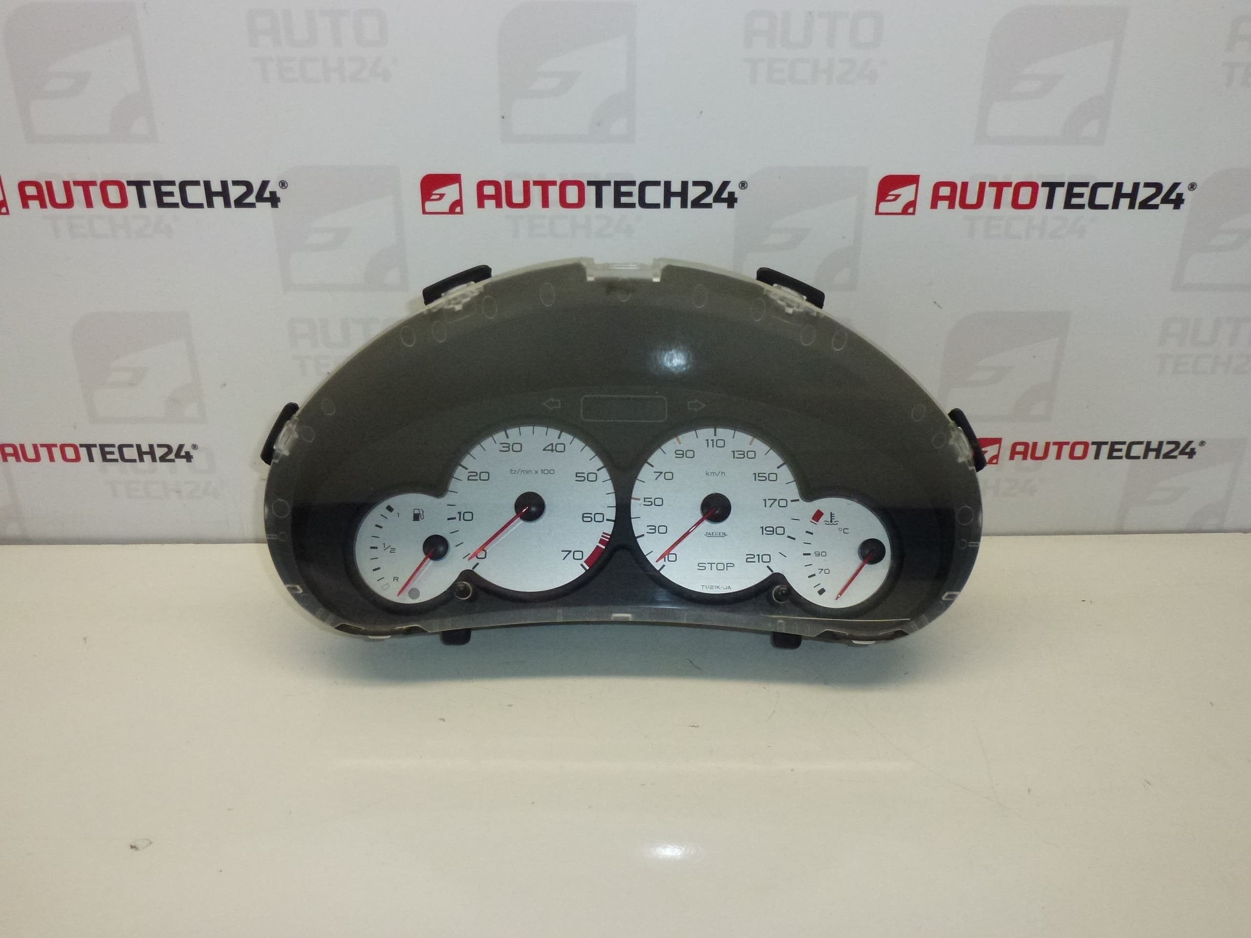 Alarmes do velocímetro Peugeot 206 quilometragem 136000 km 9648836680 6104VA