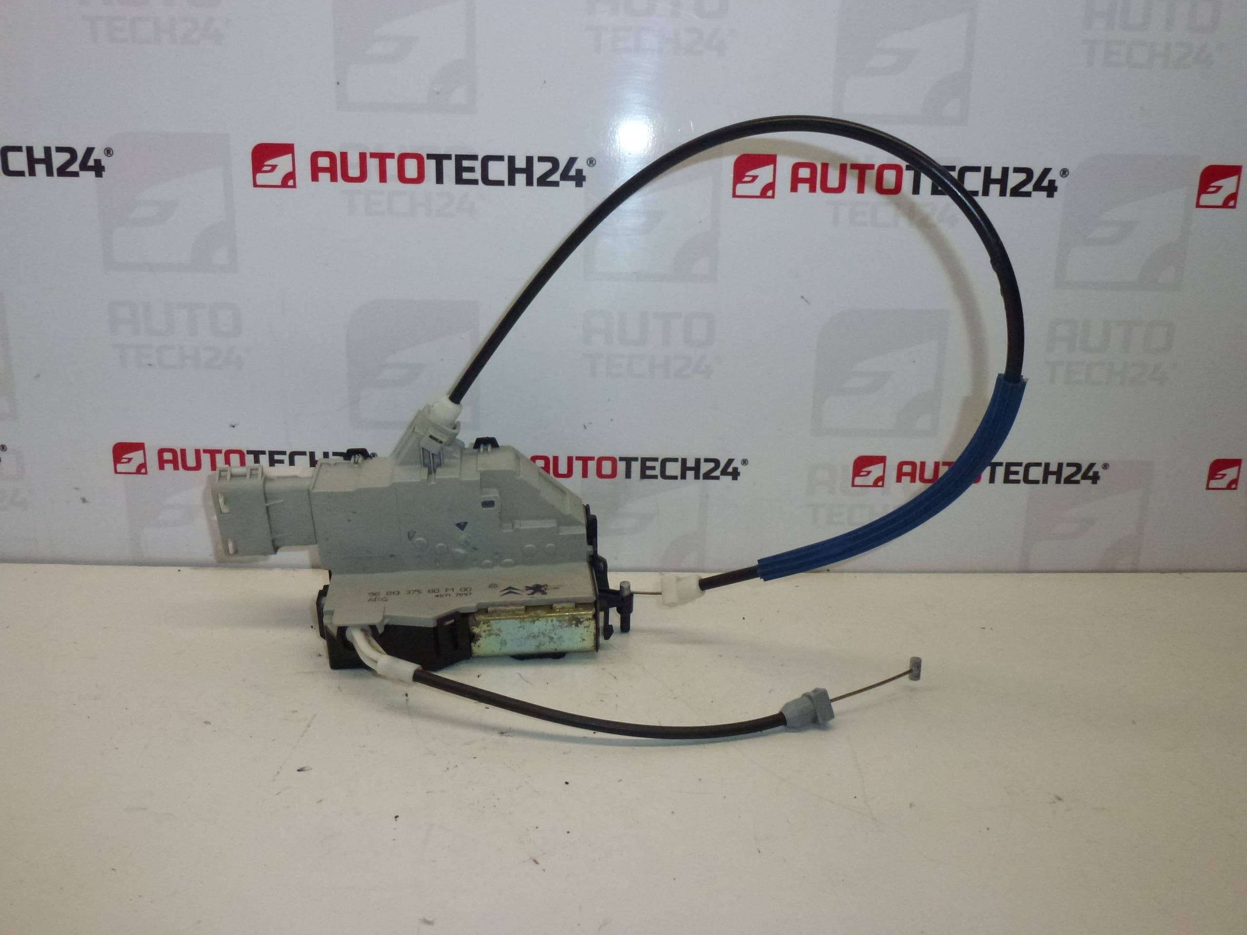 Fechadura da porta traseira esquerda Peugeot 407 9681337580 9137K9