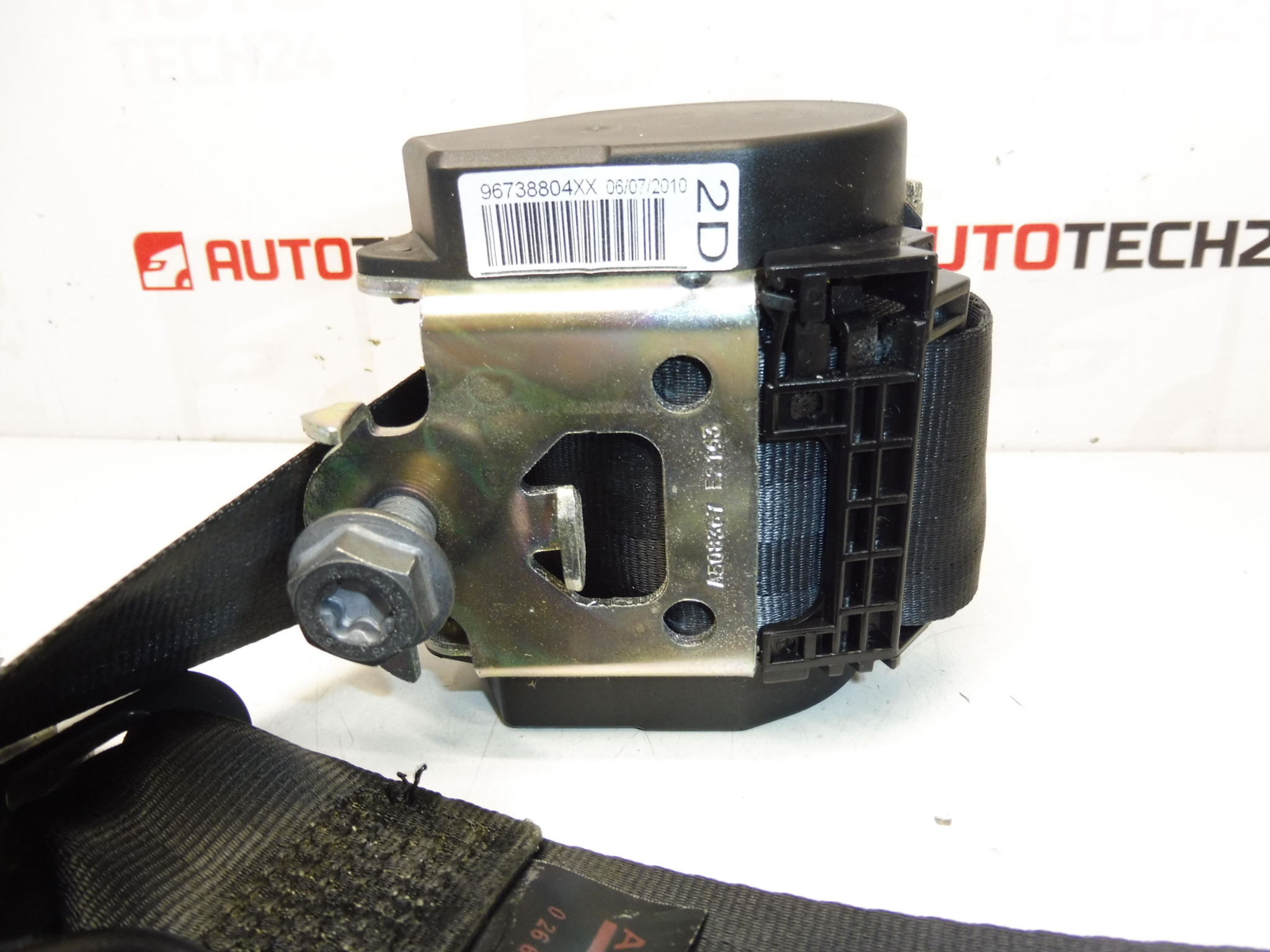 Cinto de segurança traseiro direito Peugeot 207 96738804XX 8975XK