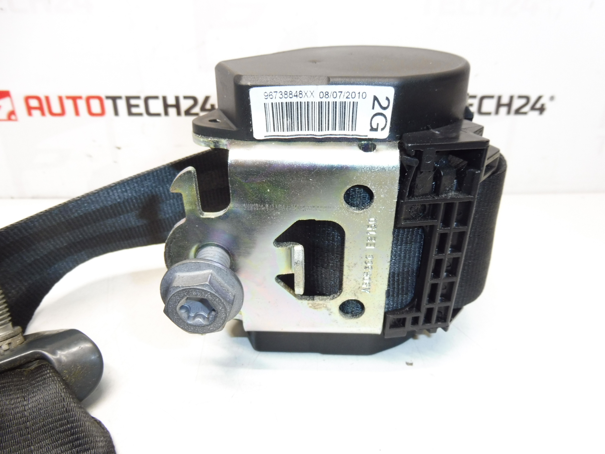 Cinto de segurança traseiro esquerdo Peugeot 207 96738848XX 8975XJ