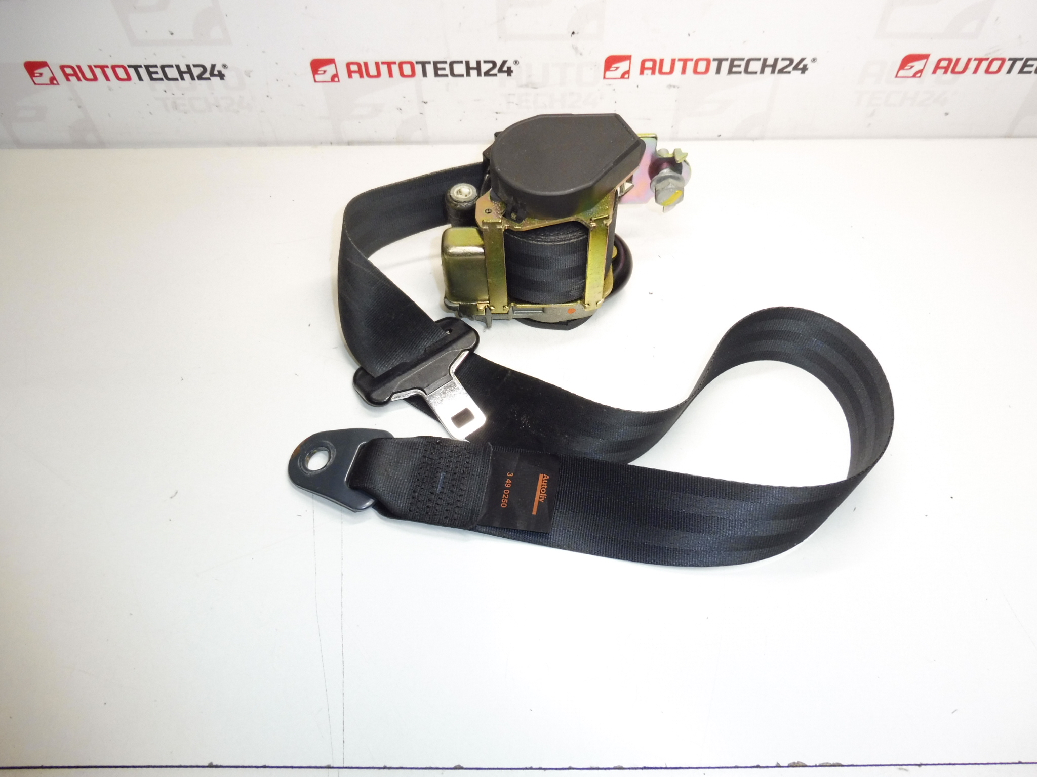 Pirocinto esquerdo, cinto de segurança Peugeot 206 CC 96483380XX 8974HF