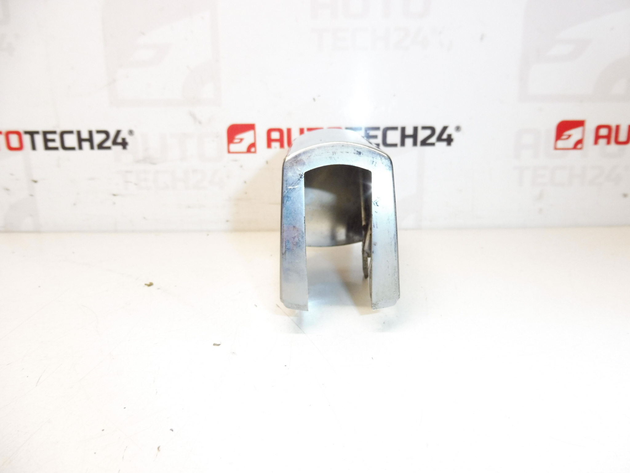 Tampa da maçaneta da porta traseira direita Citroën Peugeot cromado 9101GL