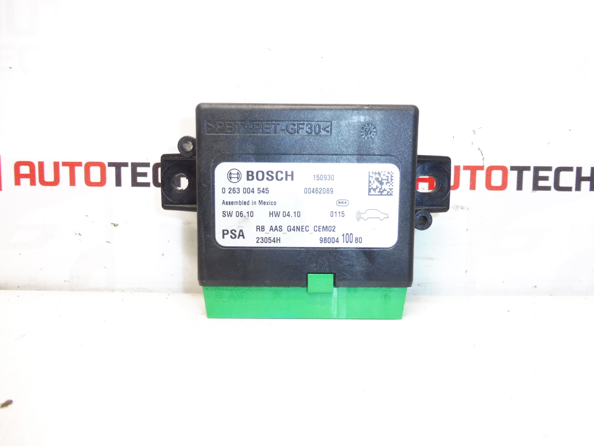 Unidade assistente de estacionamento Citroën Peugeot 0263004545 9800410080