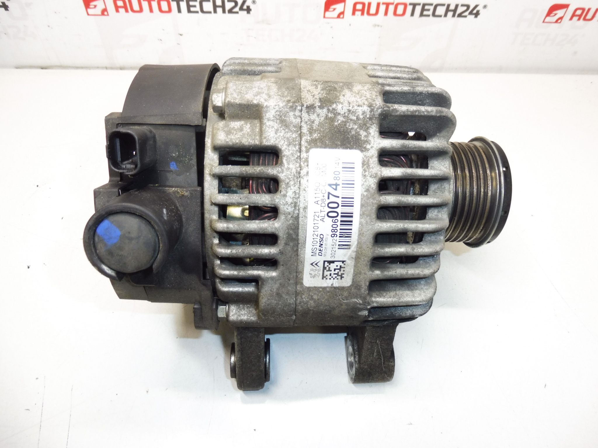 Alternador Denso 1.2 VTi i THP CL8+ Citroën Peugeot 9806007480