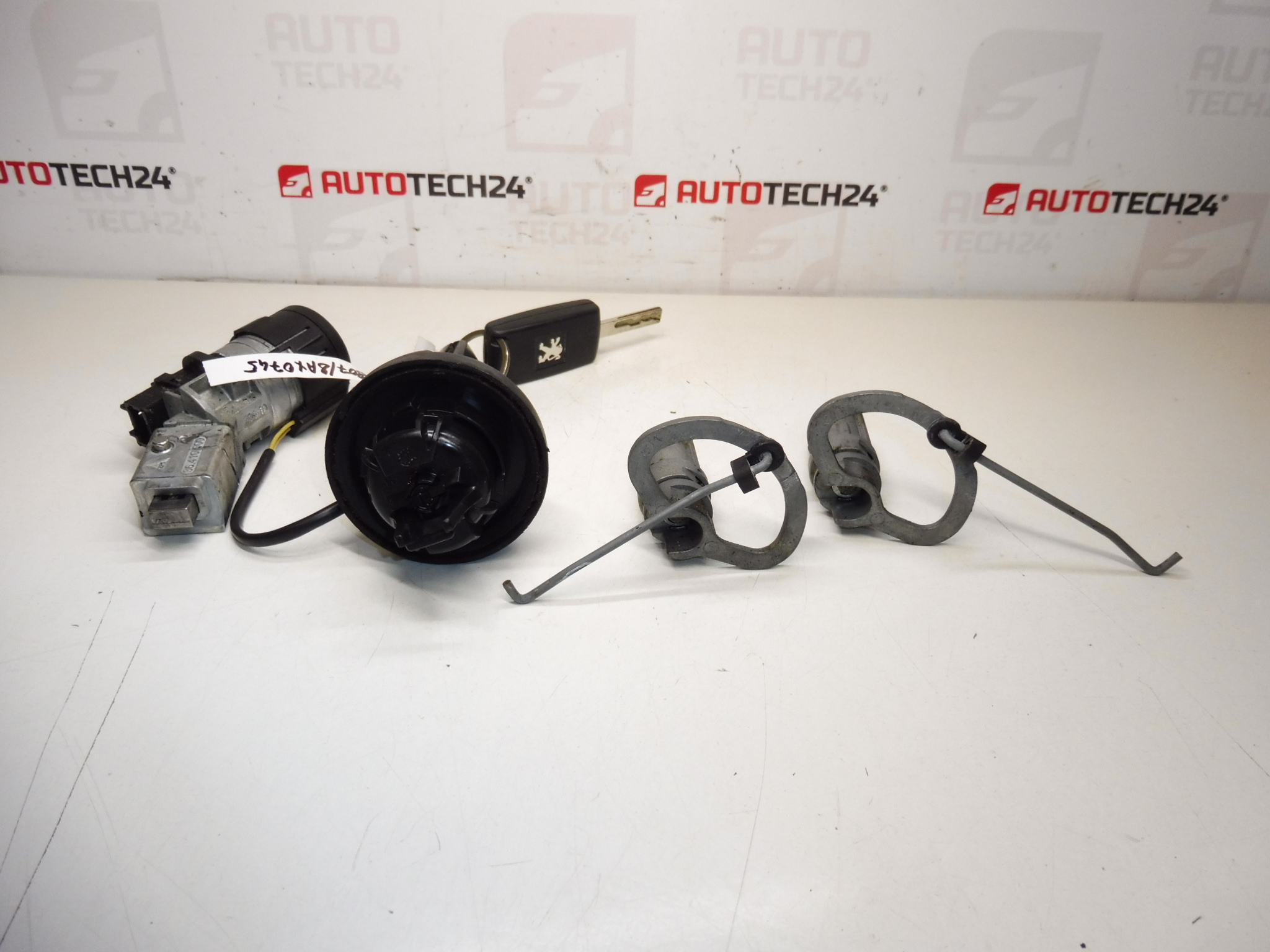 Conjunto de fechadura Citroën C8 Peugeot 807 + 2 chaves 4162TE 4162KF
