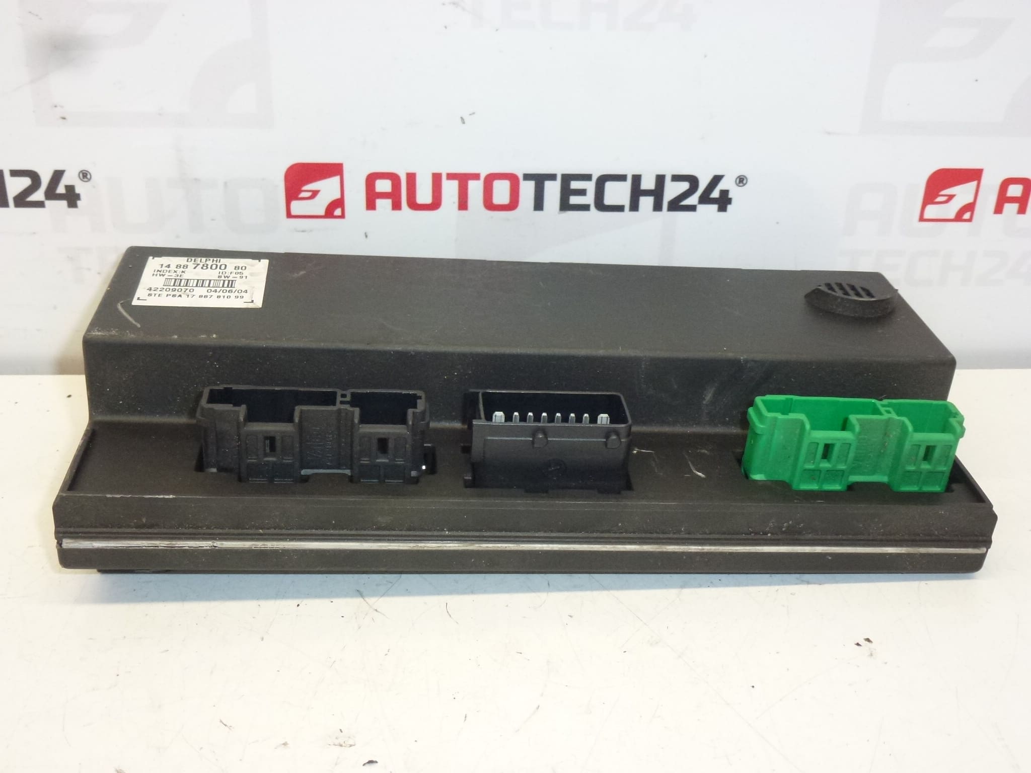 Citroën Peugeot porta traseira deslizante ECU 1488780080 9138H4