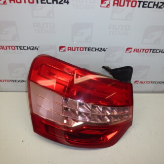 Luz traseira esquerda exterior Citroën C5 X7 sedan 9681063880 6351EW