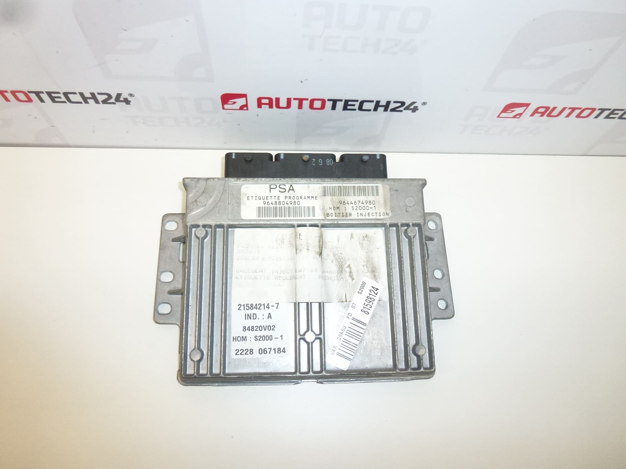 ECU Sagem S2000-1 1,8 16V 9648804980 9644674980 1938VP