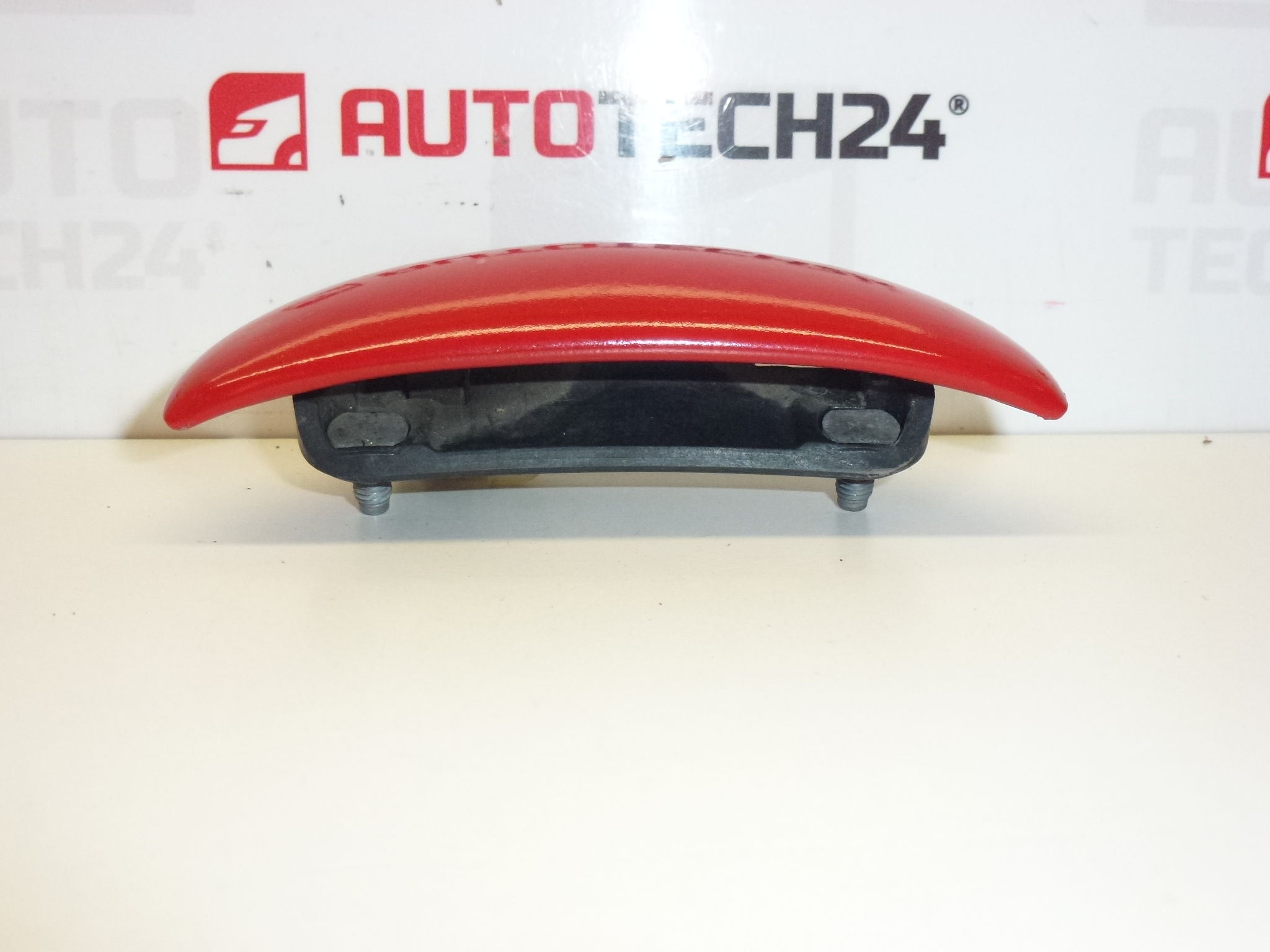 Maçaneta da porta dianteira direita Citroën C1 Peugeot 107 vermelho 9101AH