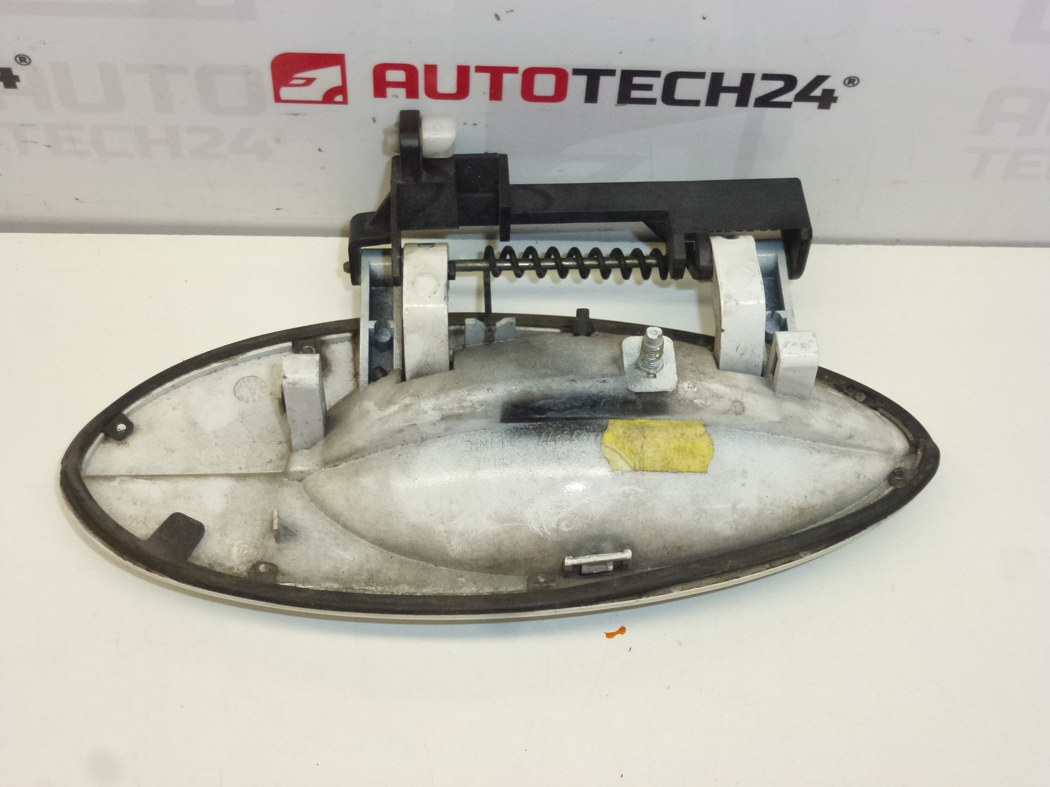 Puxador da porta traseira esquerda Citroën C5 I e II 9631831077 9101S7 branco
