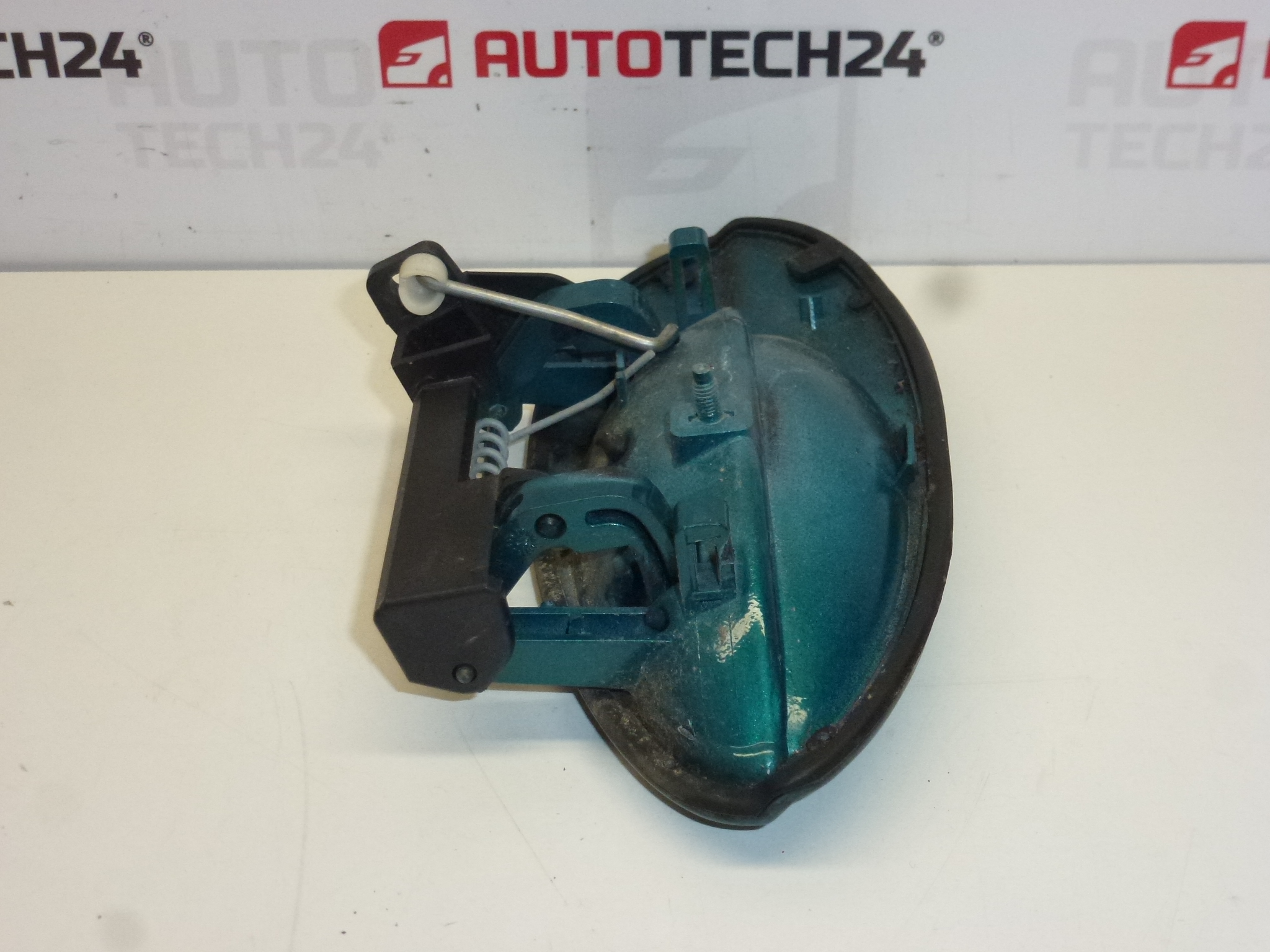 Puxador da porta traseira direita Citroën C5 I e II 9631830977 9644270177 verde