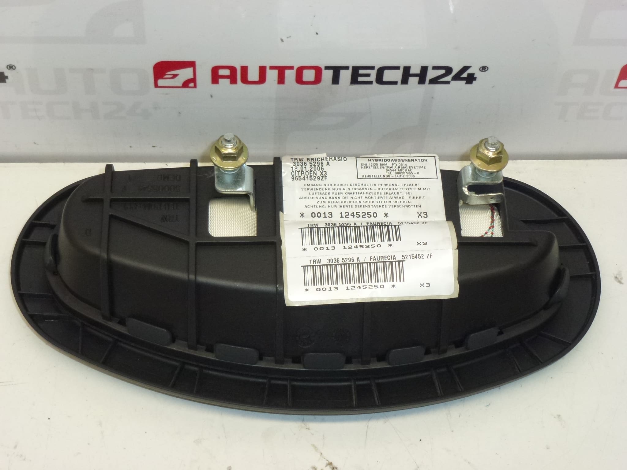 Airbag Lateral Citroën C5 I e II 96541529ZF 8216HA - Image 2