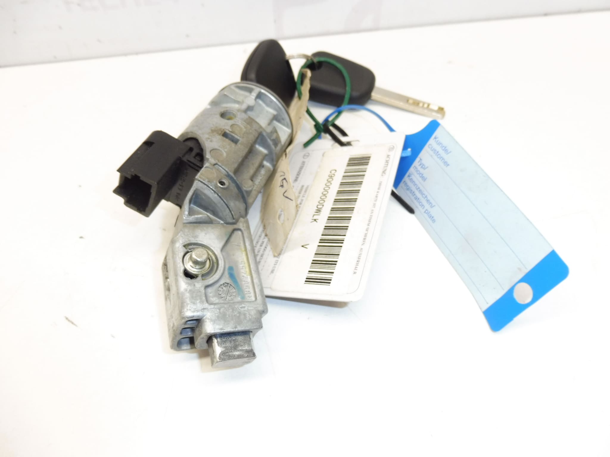 Conjunto de ignição completo usado com 2 chaves para Citroën C4 4162EA - Image 2