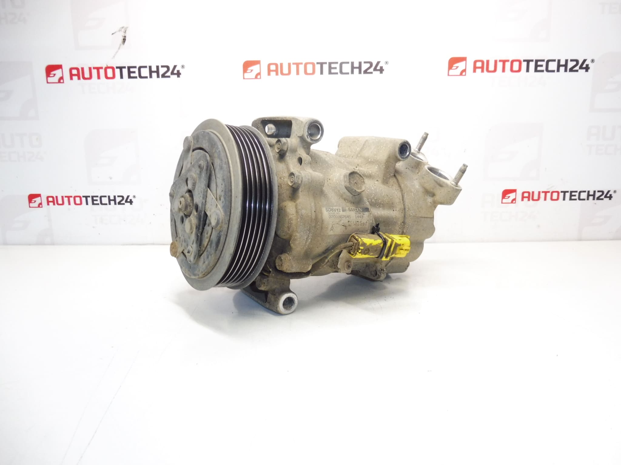 Compressor de ar condicionado Sanden SD6V12 1449 9655191580