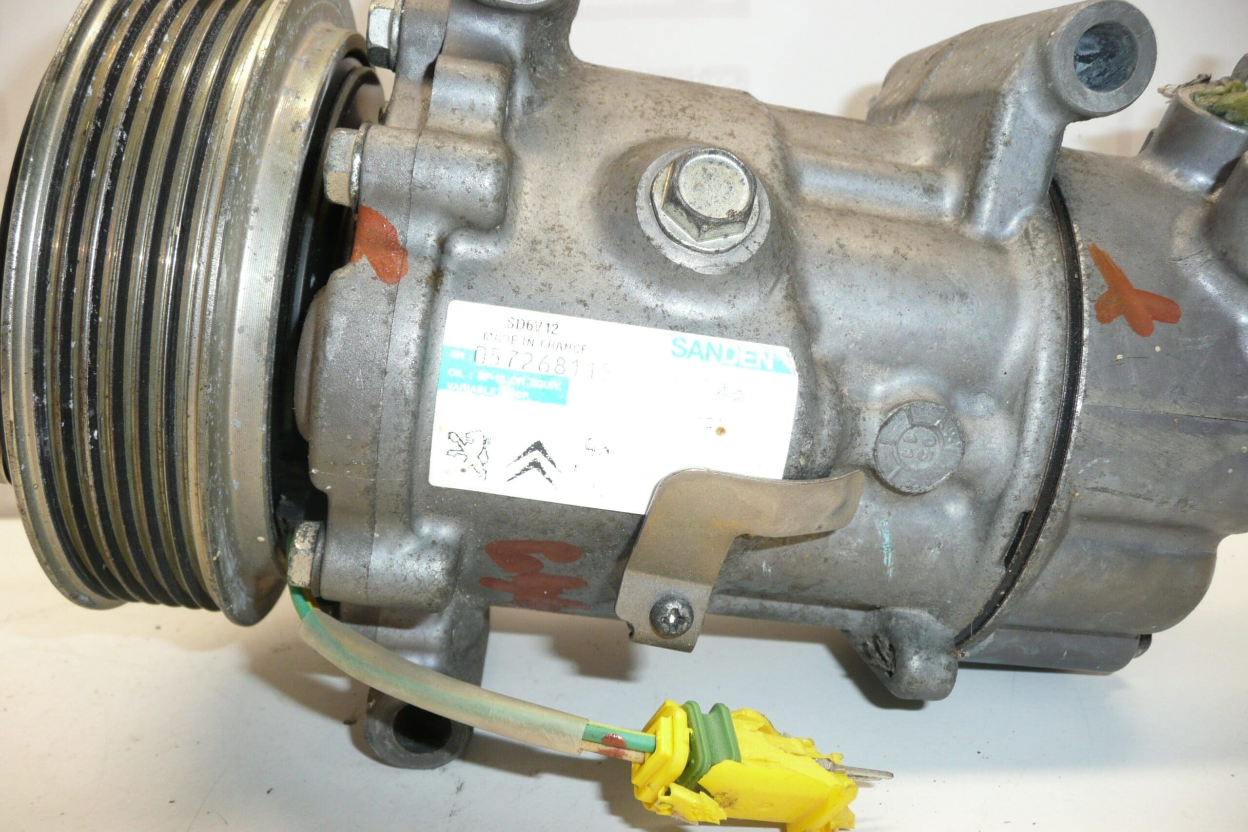 Compressor de Ar Condicionado Sanden SD6V12 6453QF 6453QE - Image 2