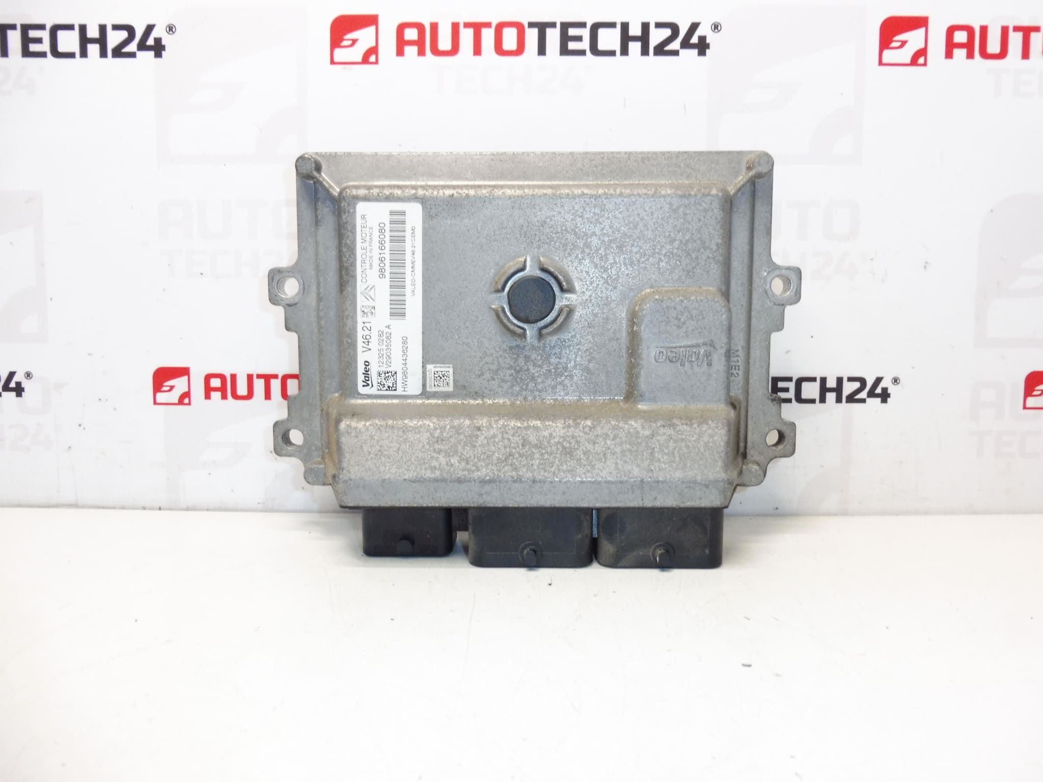 ECU Valeo V46.21 Citroën Peugeot 9806166080 9804436280