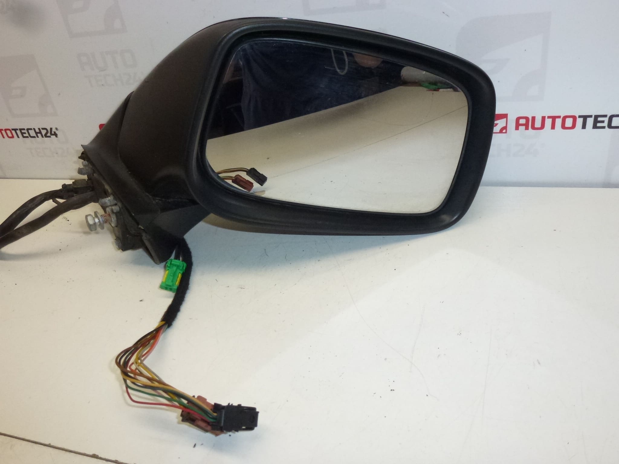 Espelho Retrovisor Direito Elétrico Rebatível Cinza EYJ para Citroën C8 8153FW - Image 2
