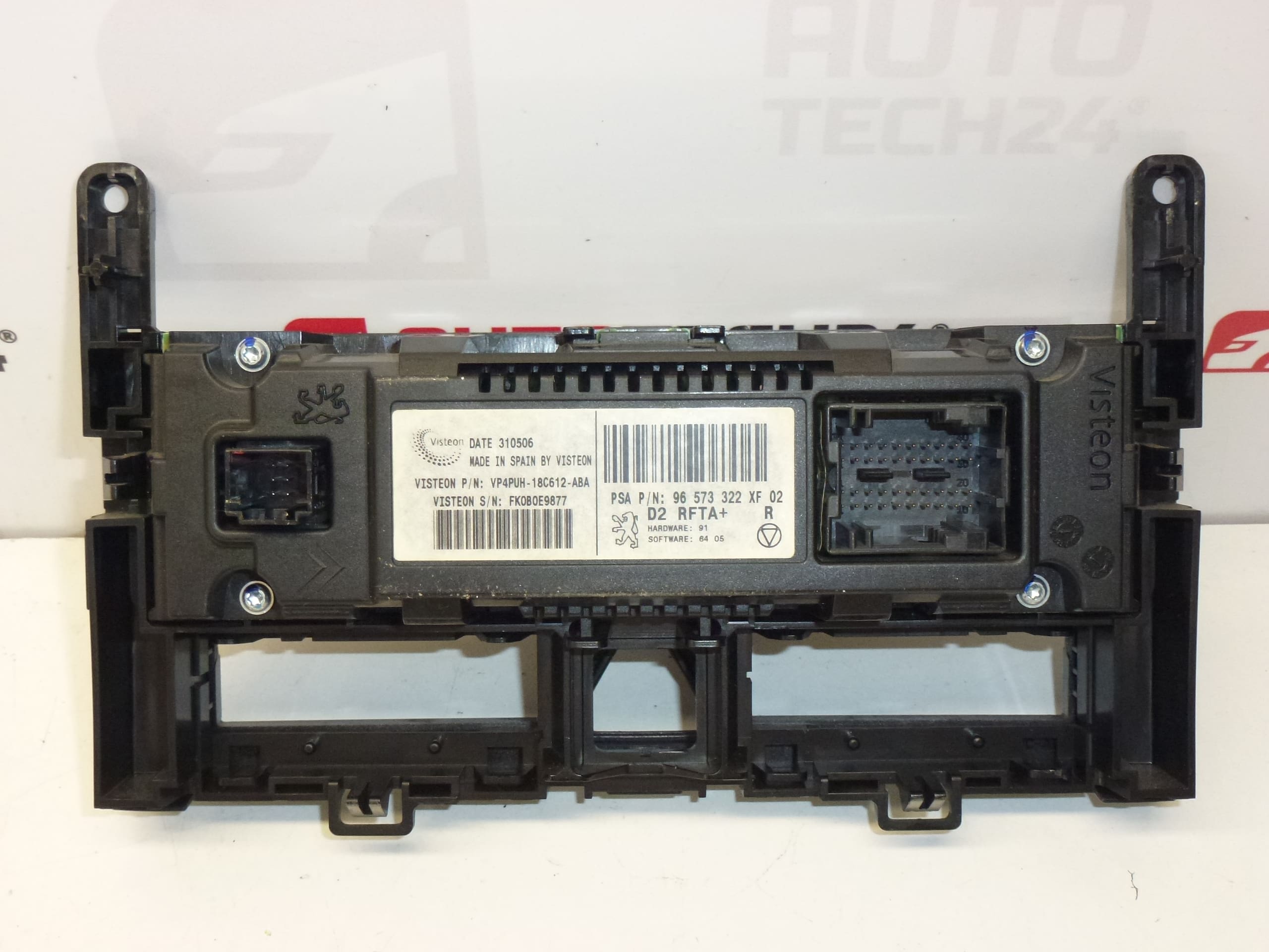 Controle de Aquecimento e Ar Condicionado Peugeot 407 96573322XF 6451SC - Image 2