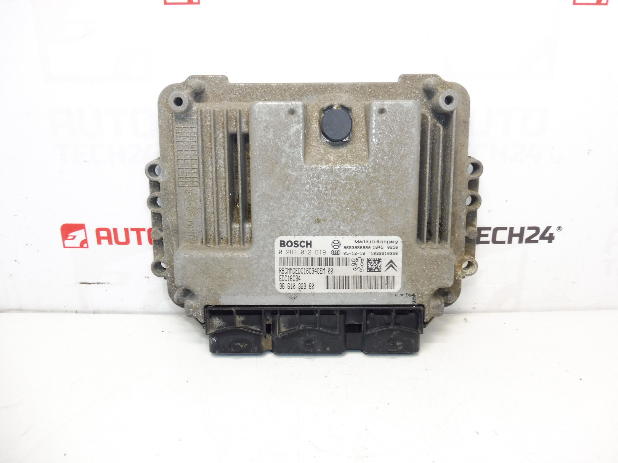 Unidade de Controle Bosch EDC16C34 1.6 HDI 0281012619 9661023980