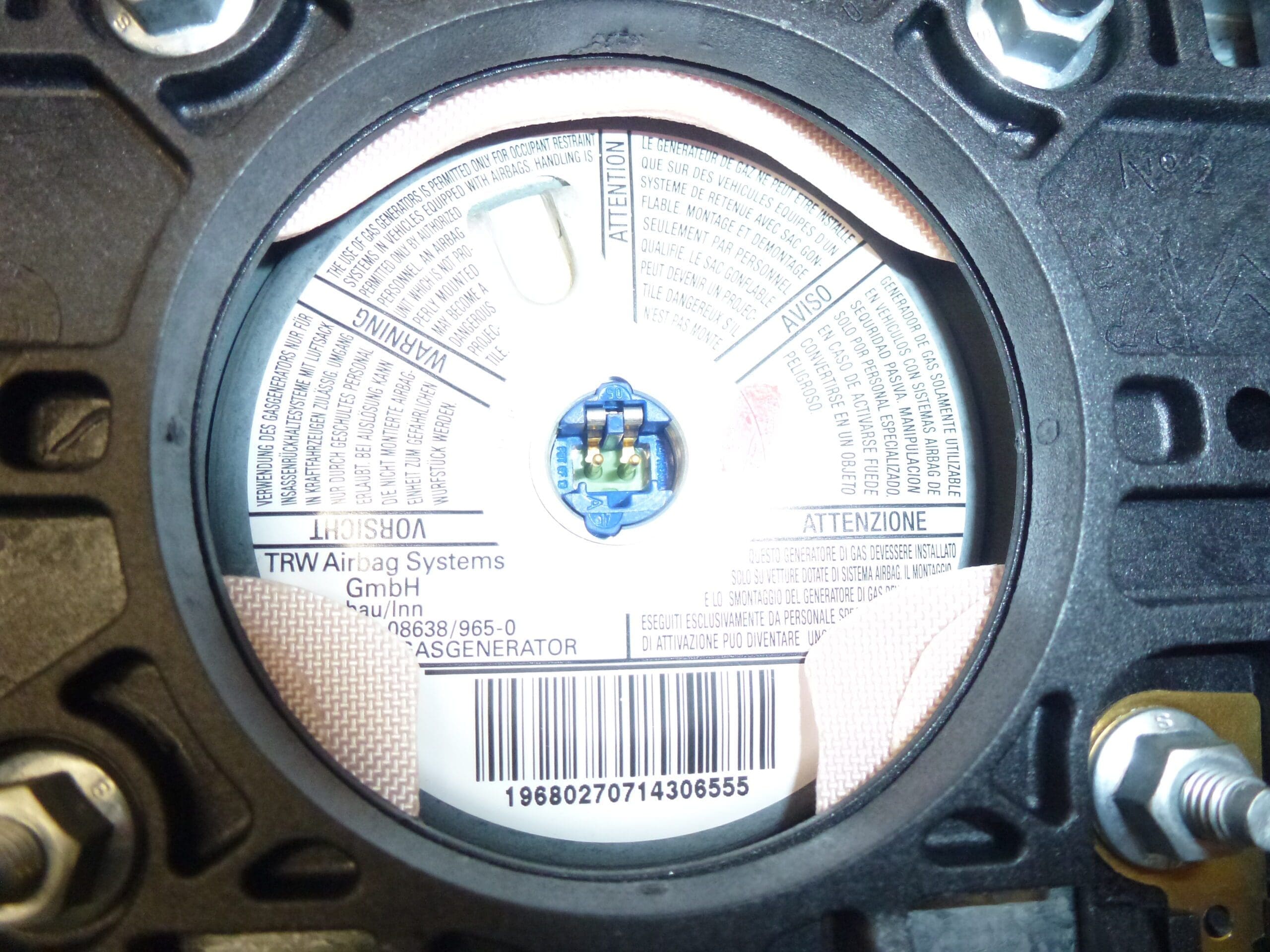 Airbag Citroën Berlingo II 96639595XT 4112GG - Image 2