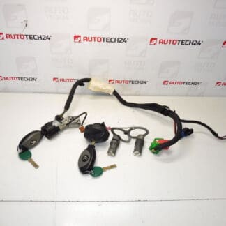 Conjunto de fechaduras Citroën C8 + 2 chaves 4162Y4 4162Y2