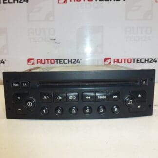Rádio do carro com CD Citroën Peugeot 96489417XT00 96489417XT