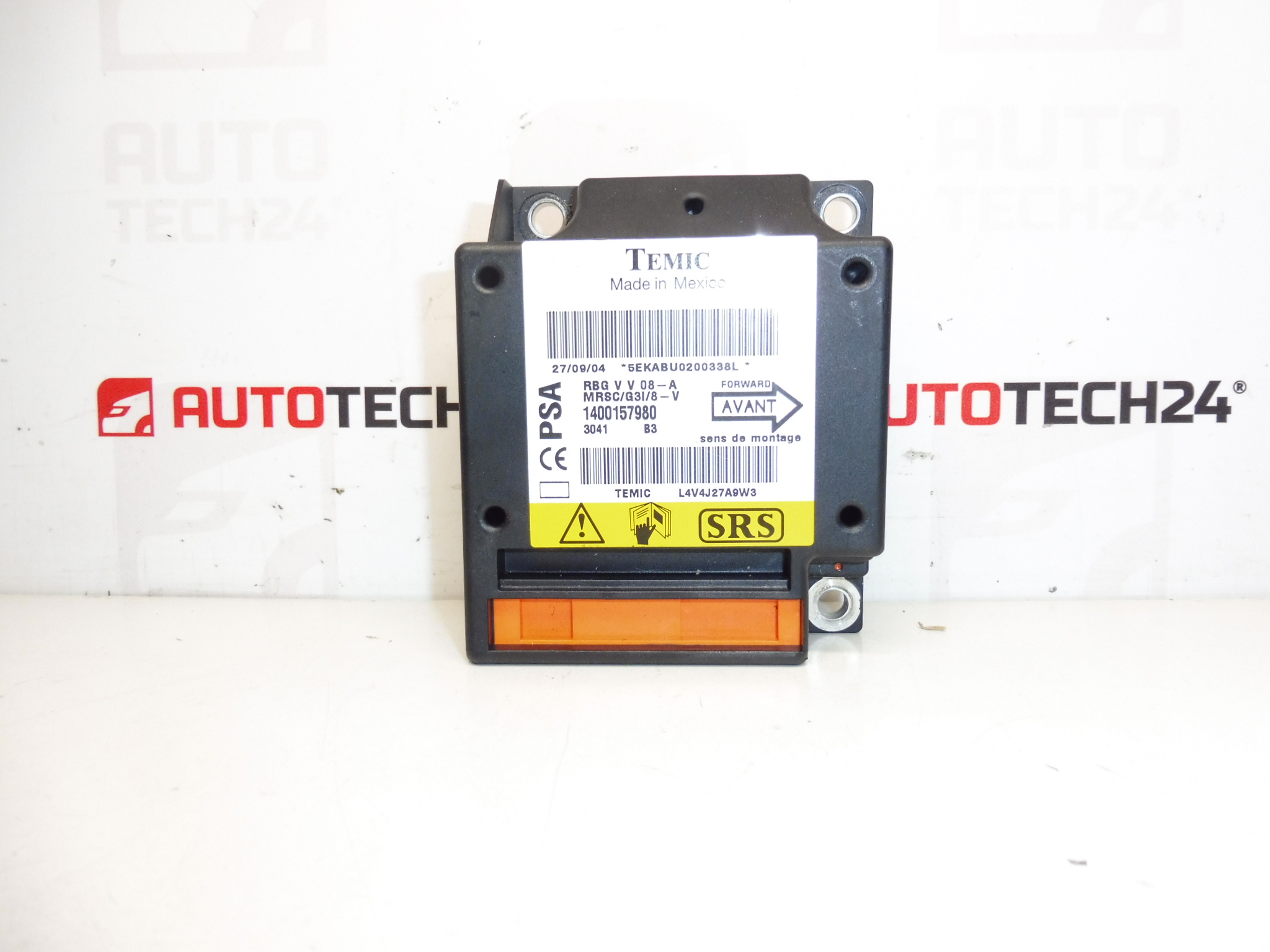 Unidade de airbag Citroën C8 Peugeot 807 1400157980 654674