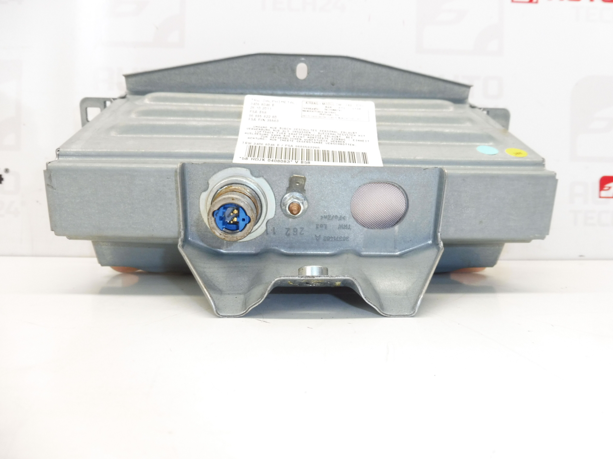 Airbag passageiro dianteiro Citroën C4 Picasso 9688582280 8216XL