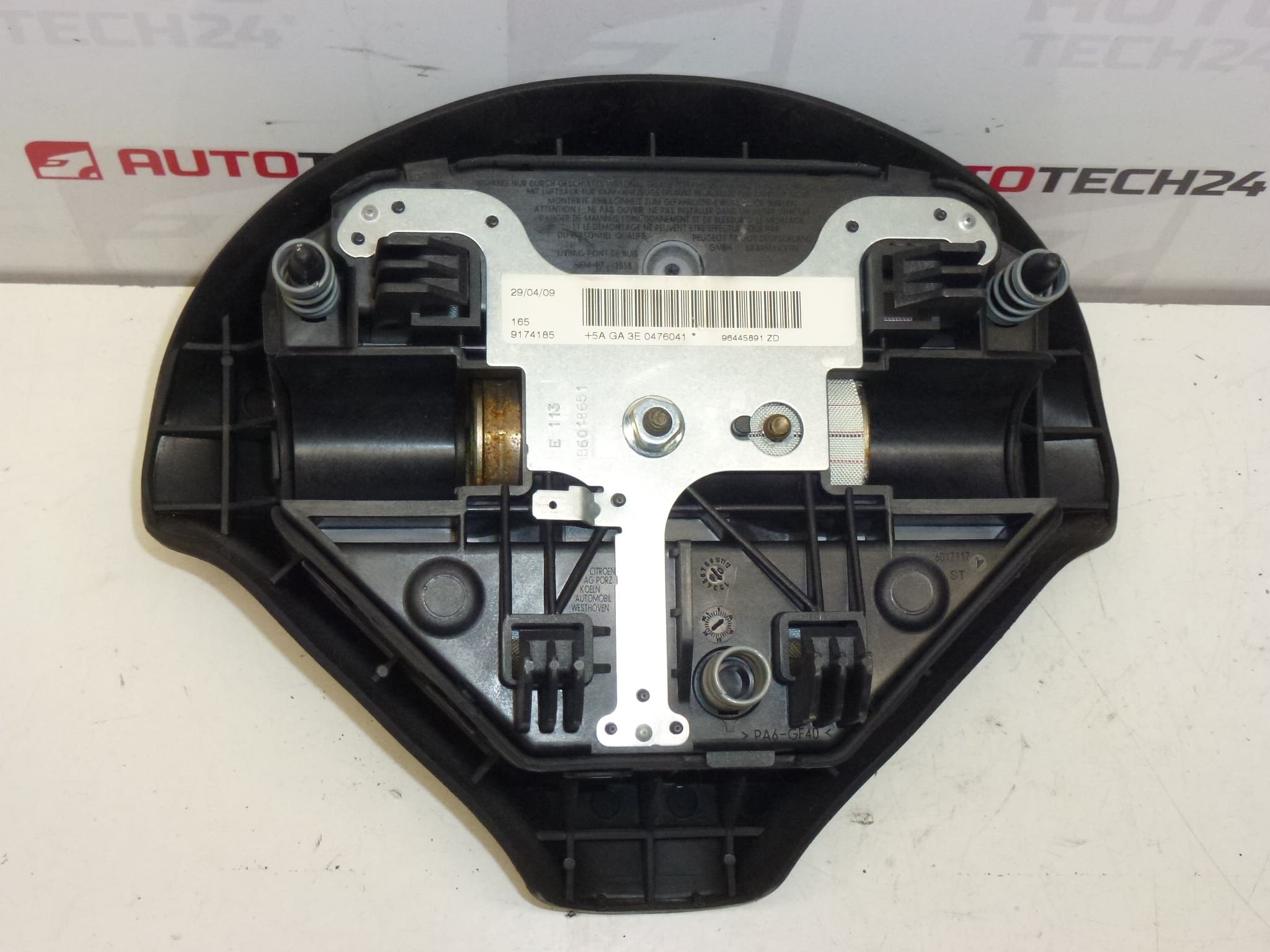 Airbag do volante Peugeot 407 96445891ZD 4112HA - Image 2