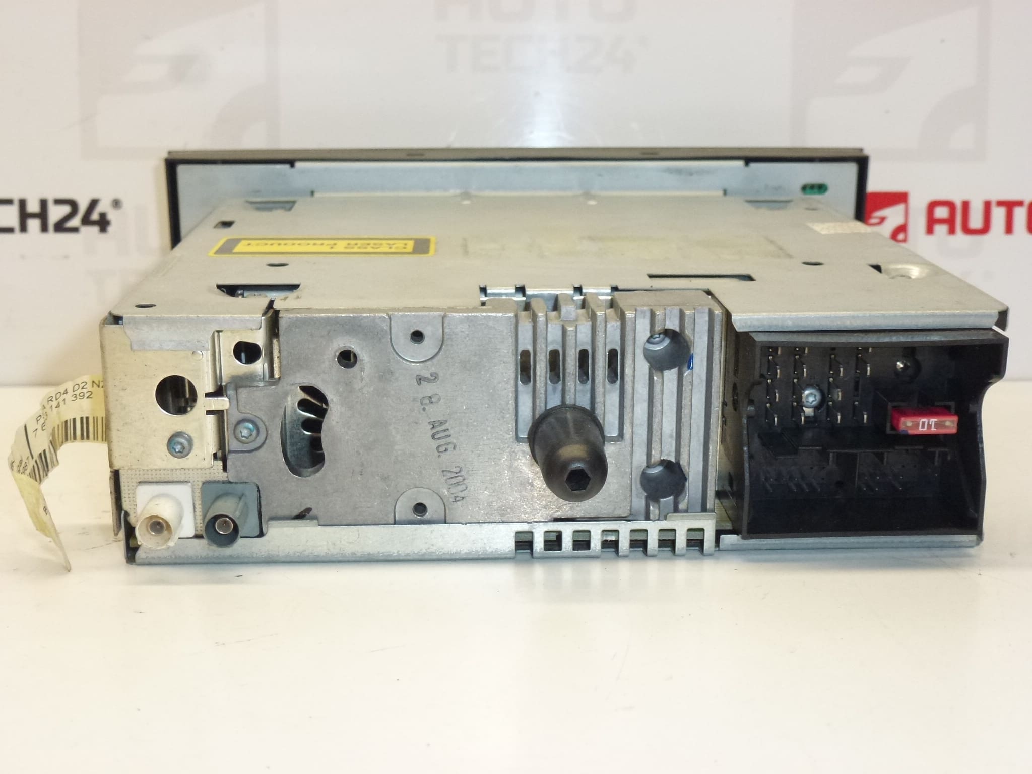 Rádio Auto Citroën Peugeot RD4 D2 N2 9646871777 7643141392 - Image 2