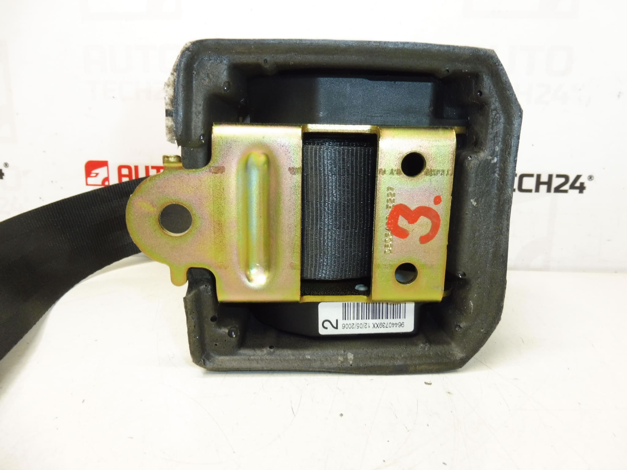 Cinto de Segurança Traseiro para Peugeot 407 96440739XX 8974HK - Image 2