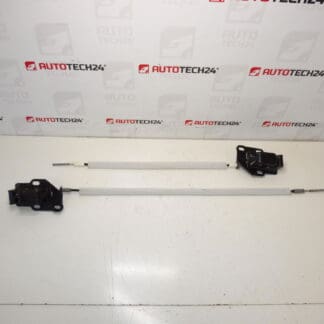 Conjunto de fechaduras traseiras da direita 5. Citroën Berlingo III 8719F9 8719E4 PORTA