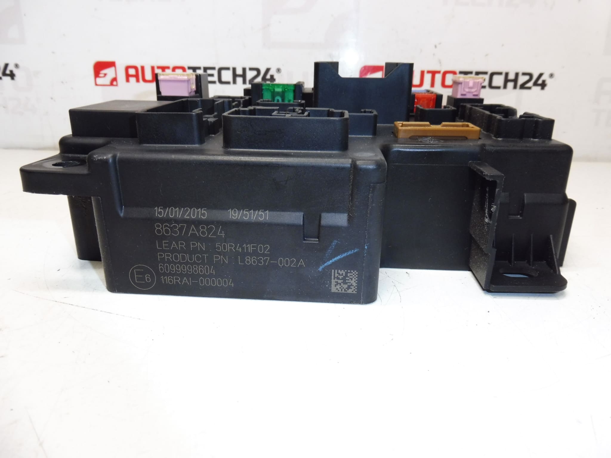 Módulo BSI Citroën C-Crosser Peugeot 4007 8637A824 6580WV 6580WT - Image 2