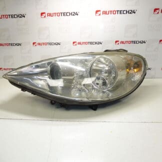 Farol dianteiro esquerdo Peugeot 807 1400964380 89901574 6208F1