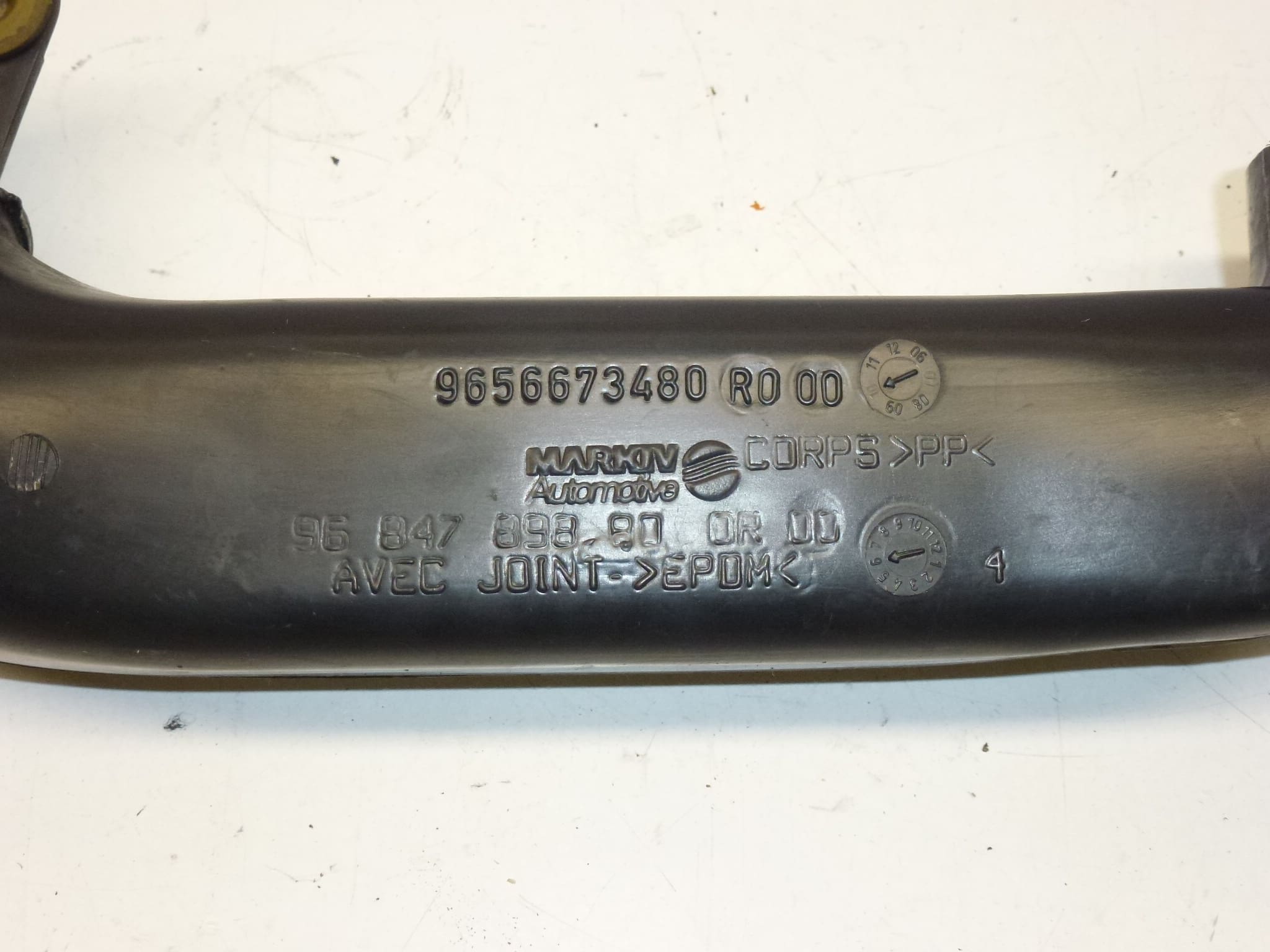 Tubo de admissão 1.6 HDI Citroën Peugeot 9656673480 1434C1 - Image 2