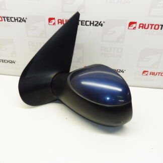 Espelho Retrovisor Esquerdo Azul EGE Peugeot 206 8153KQ