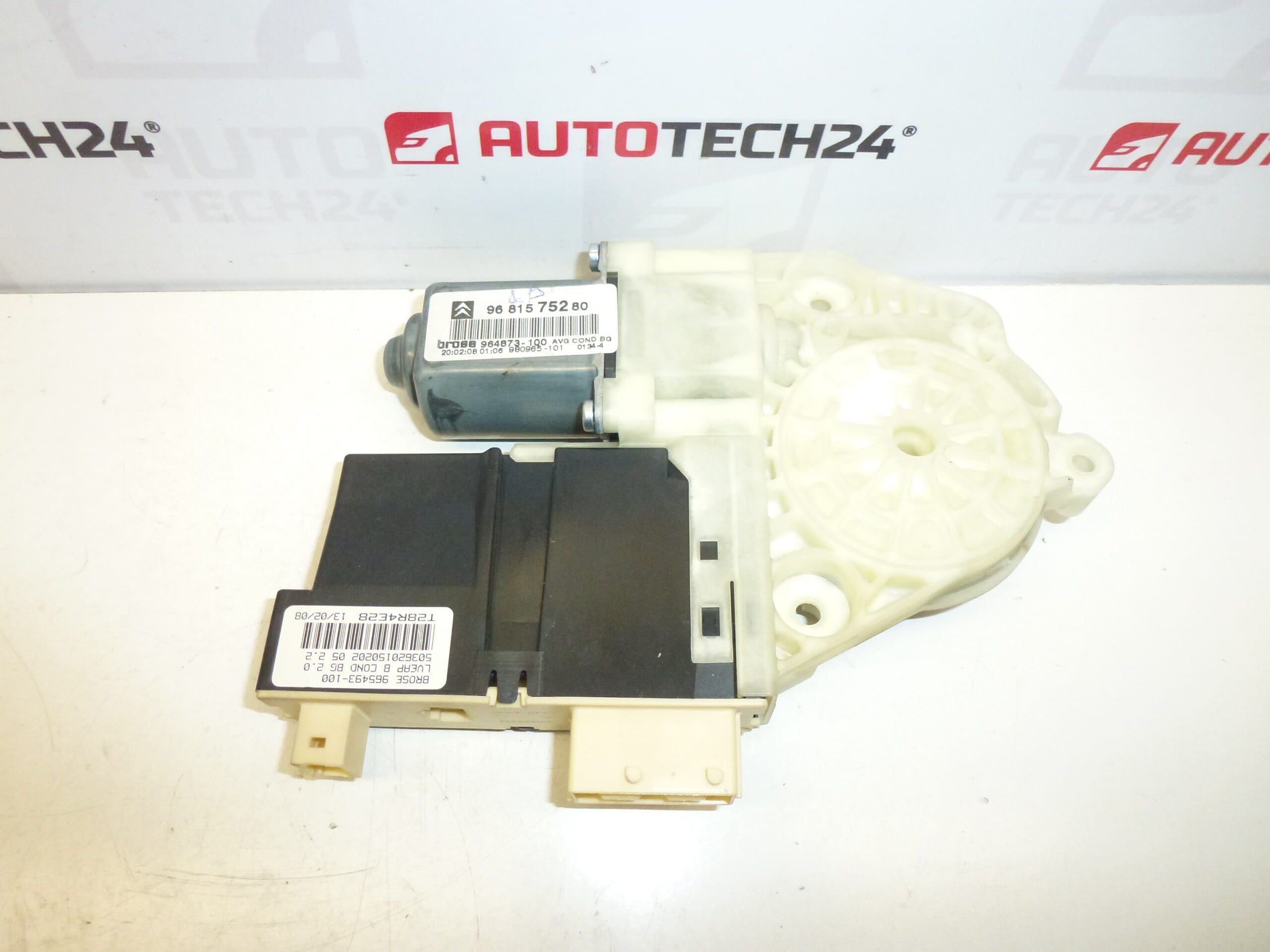 Motor De Vidro Elétrico Esquerdo Citroën C4 9681575280 9221AW