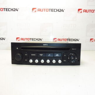 Rádio Automóvel CD MP3 Continental RD4N1M-03 para Citroën e Peugeot 96662669XT