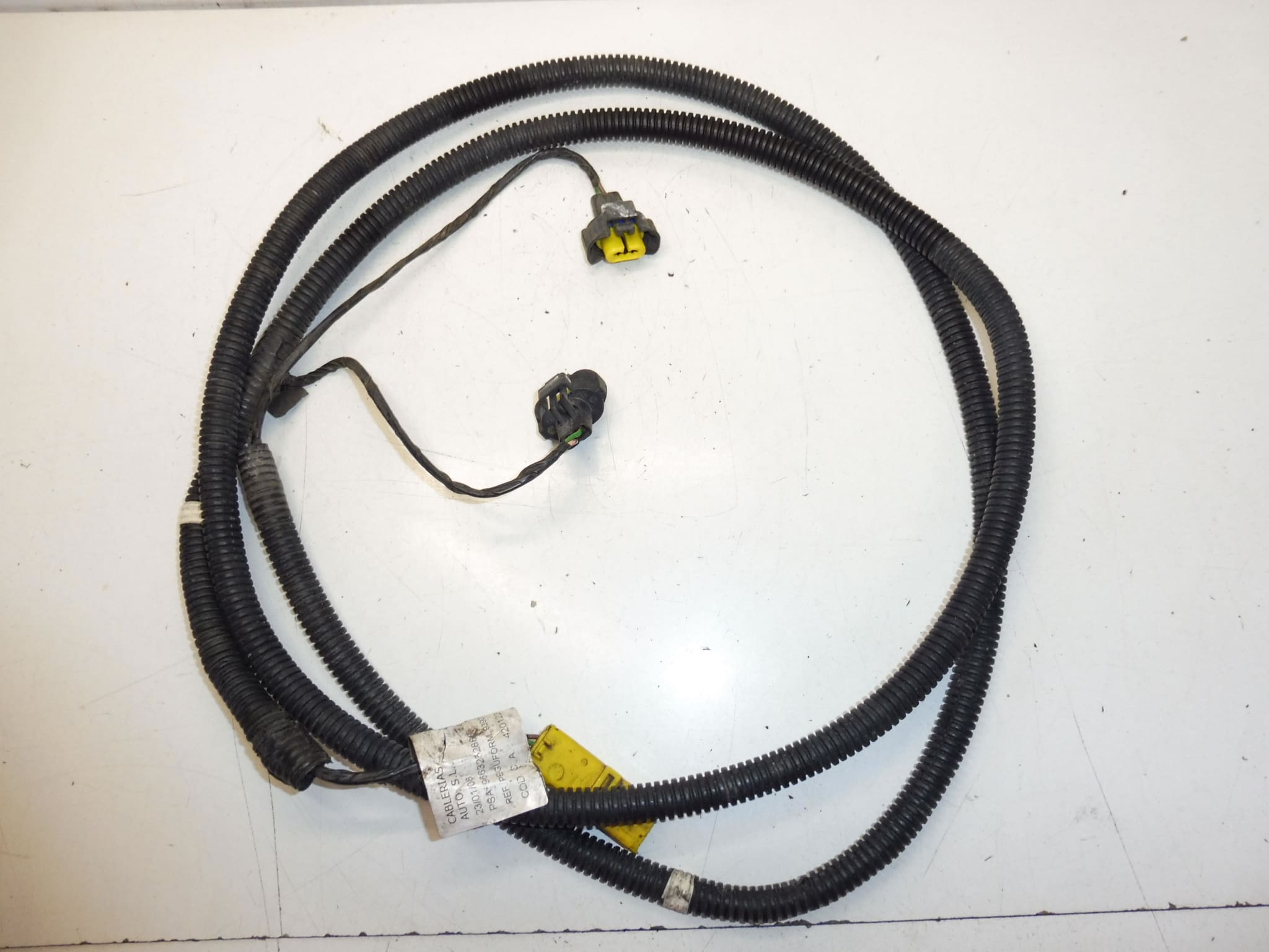 Conjunto de cabos dos faróis de nevoeiro dianteiros Citroën C4 Picasso 9663272880 6575Y1 - Image 2